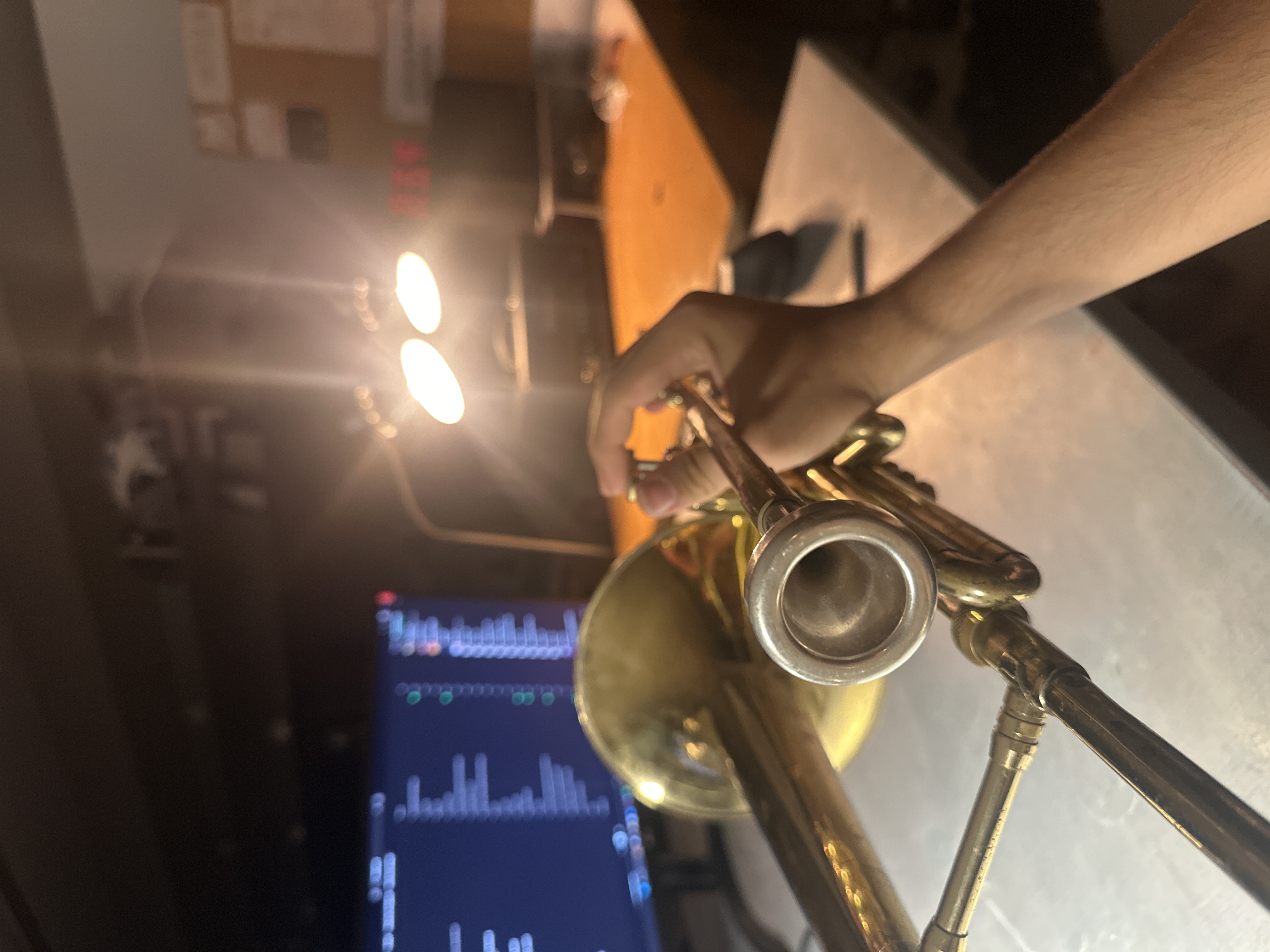 GETZEN “300” SERIES Bb VALVE TROMBONE VE ÇANTASI #398 7