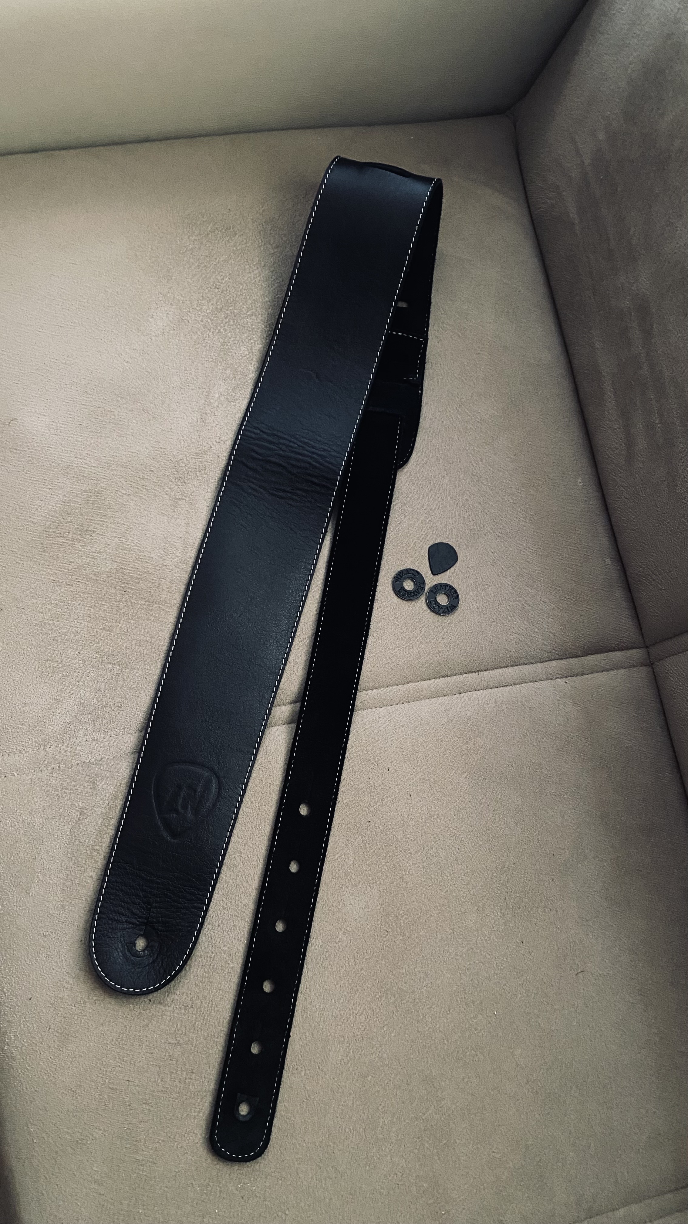 Gerçek Deri Gitar Askısı 1