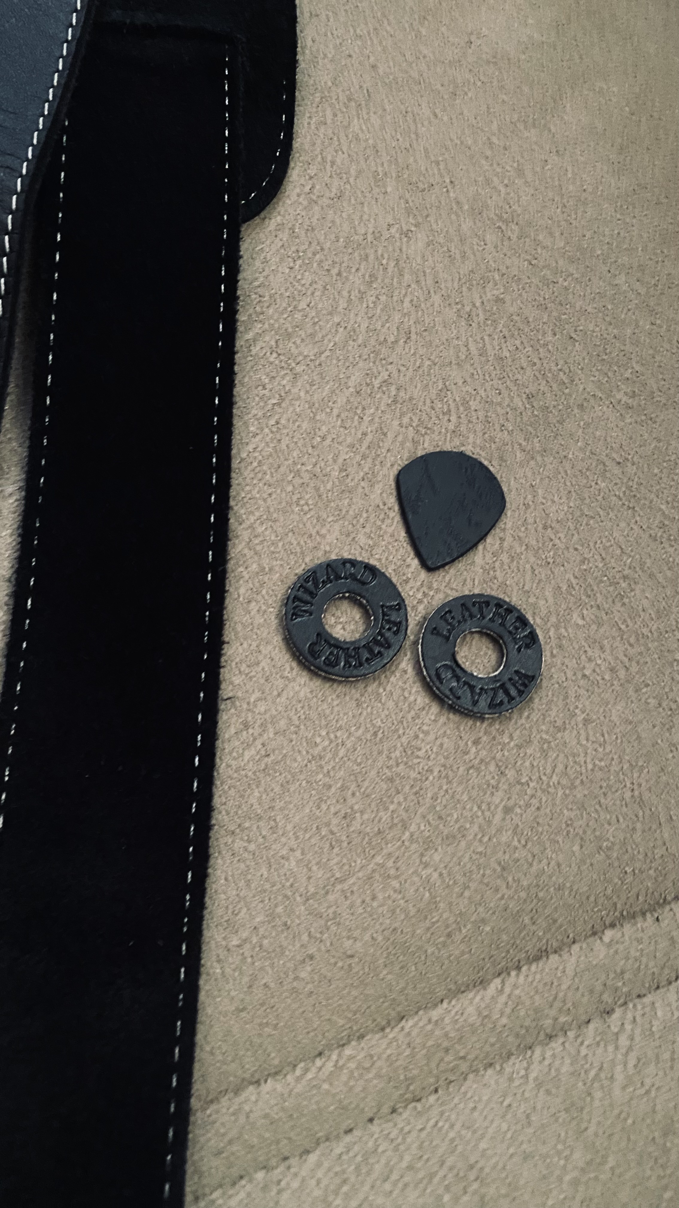 Gerçek Deri Gitar Askısı 3