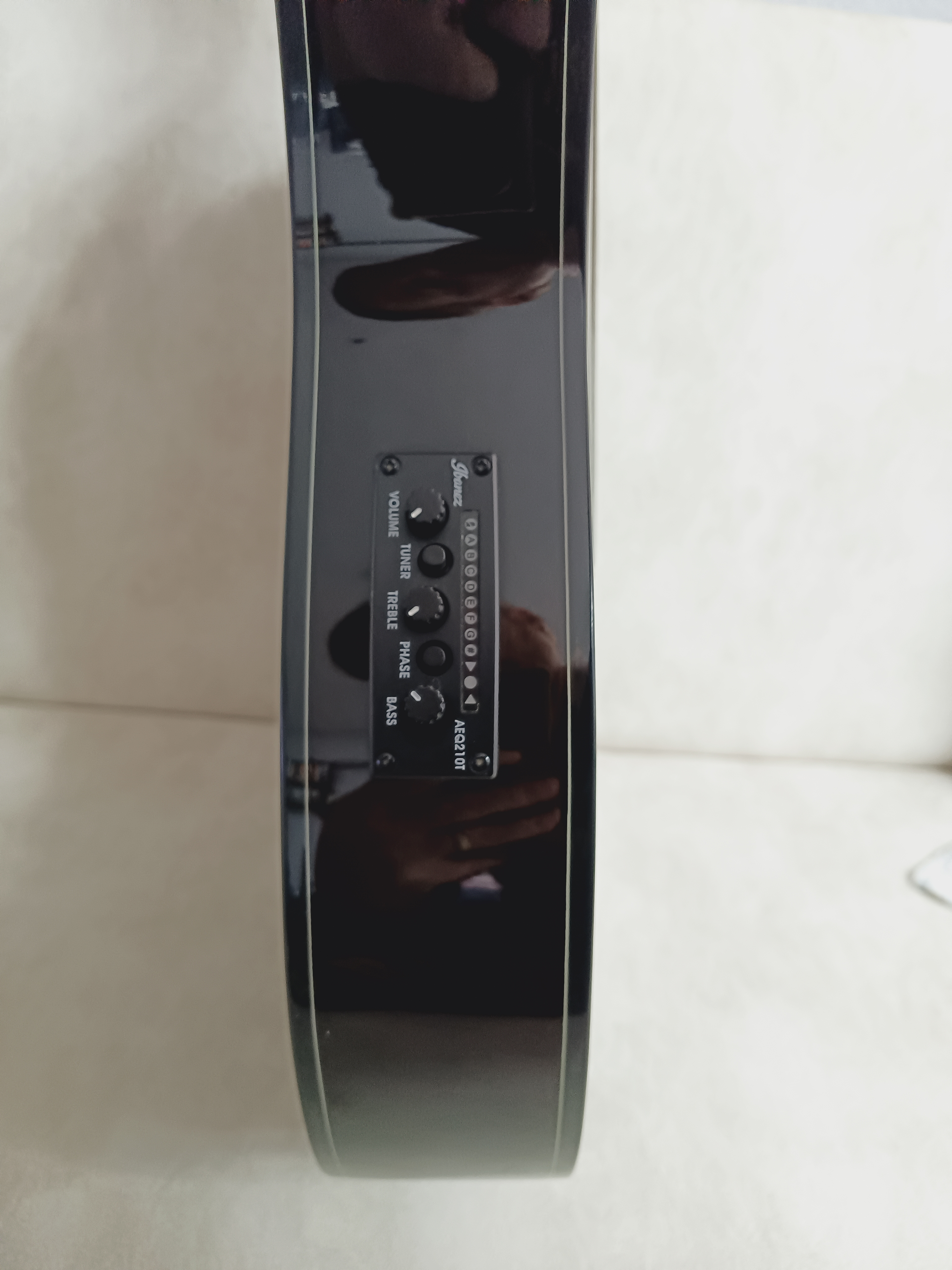 Ibanez GA35TCE-DVS (Dark Violin Sunburst) Elektro Klasik 5