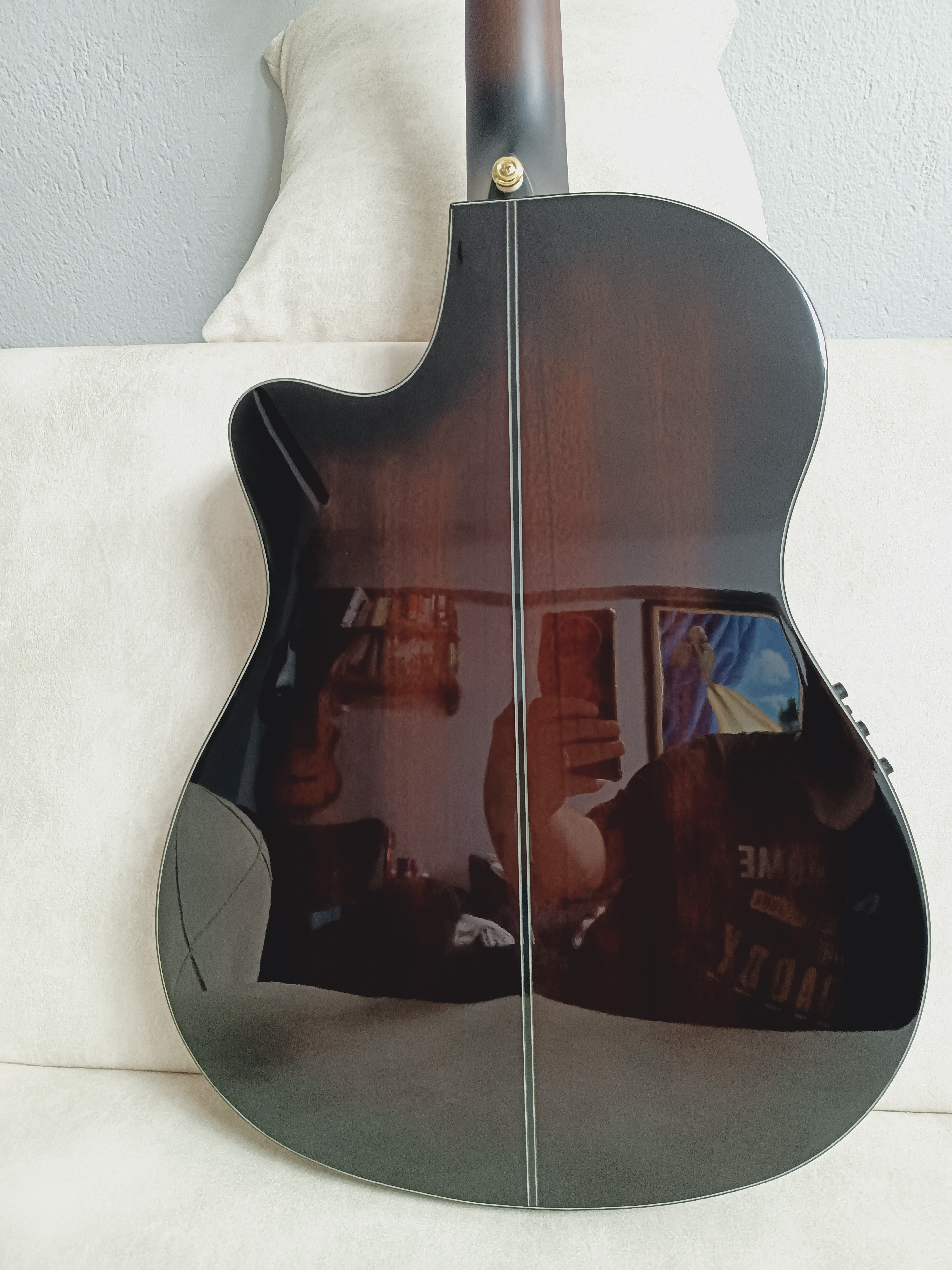 Ibanez GA35TCE-DVS (Dark Violin Sunburst) Elektro Klasik 2