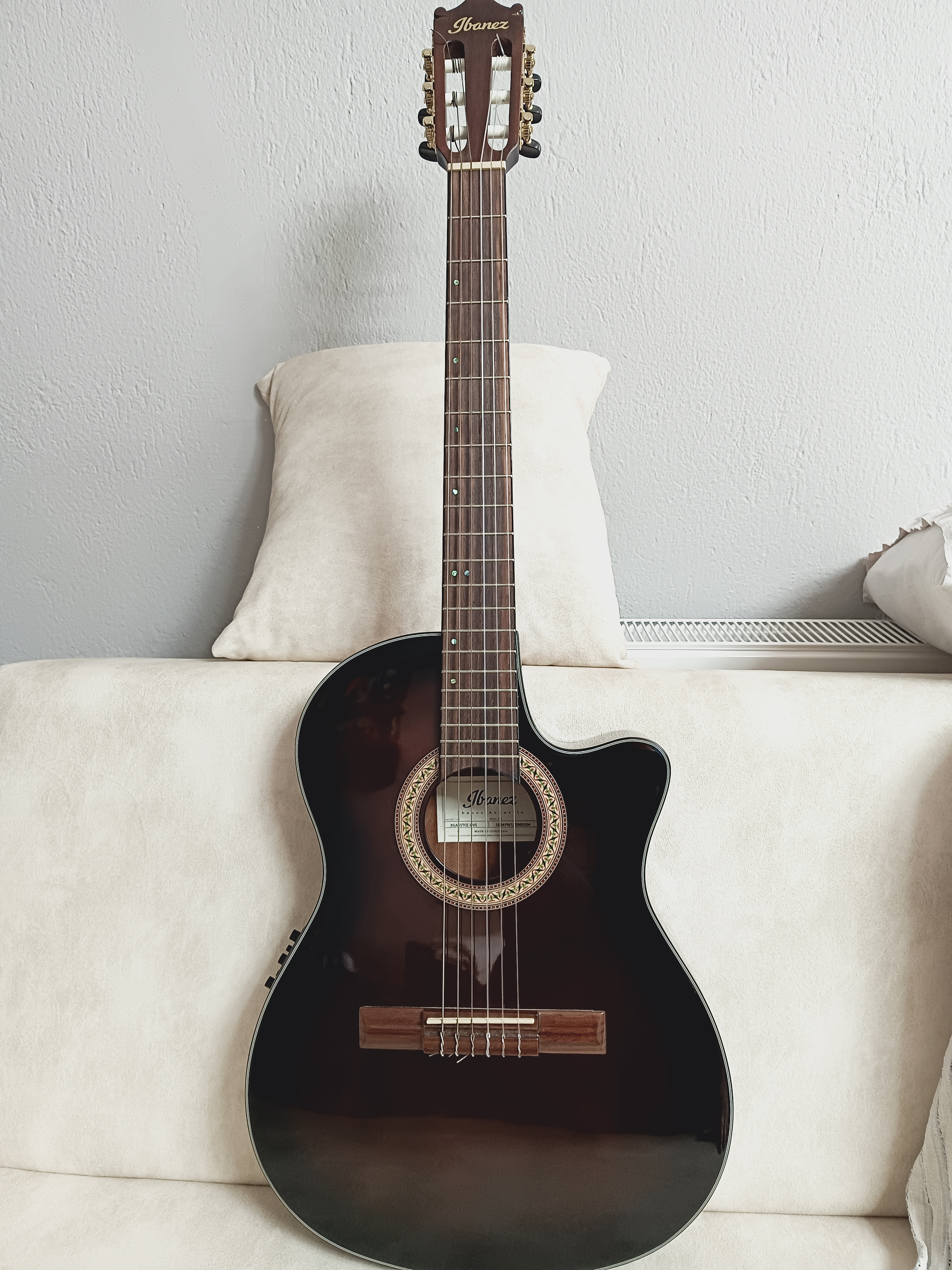 Ibanez GA35TCE-DVS (Dark Violin Sunburst) Elektro Klasik 1