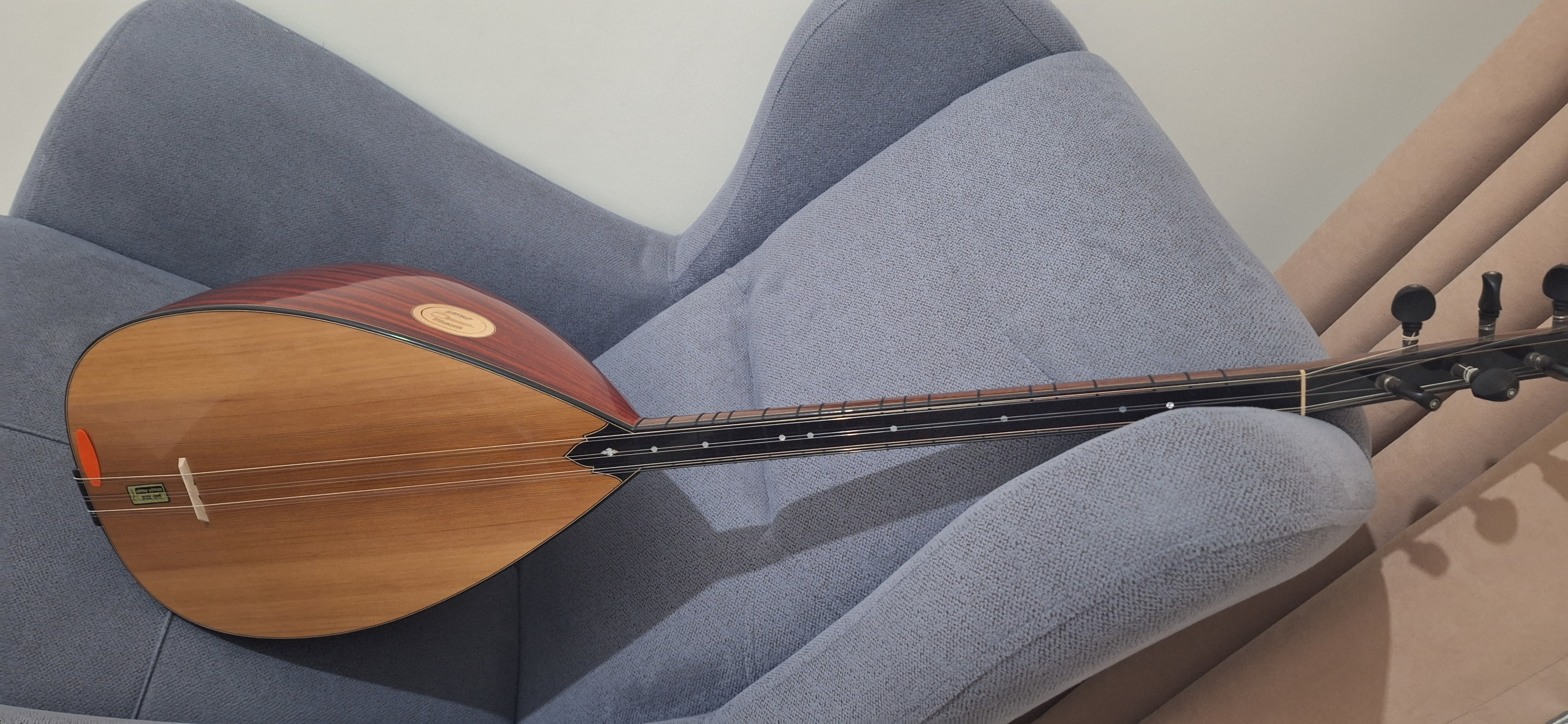 Paduk Kısa Sap Profesyonel Bağlama 4