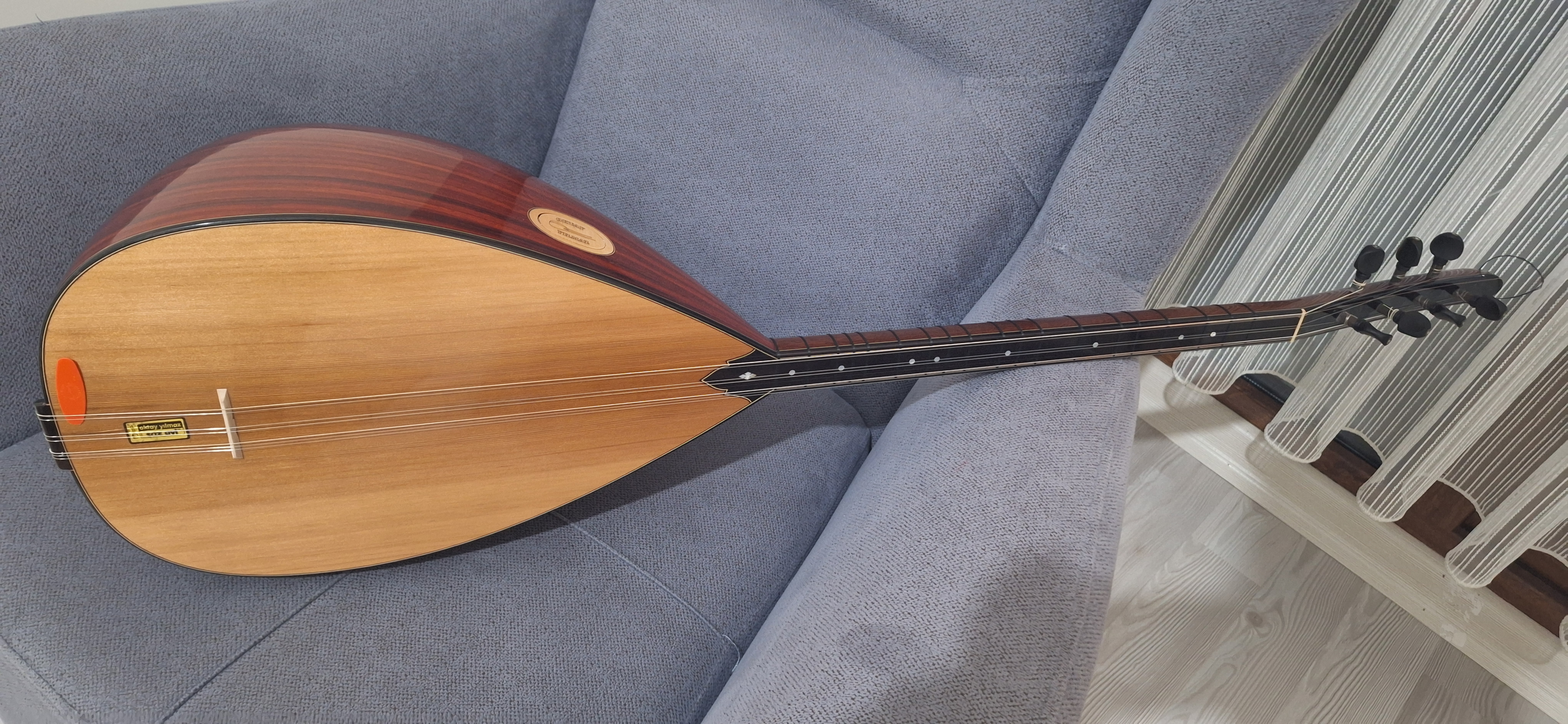 Paduk Kısa Sap Profesyonel Bağlama 5