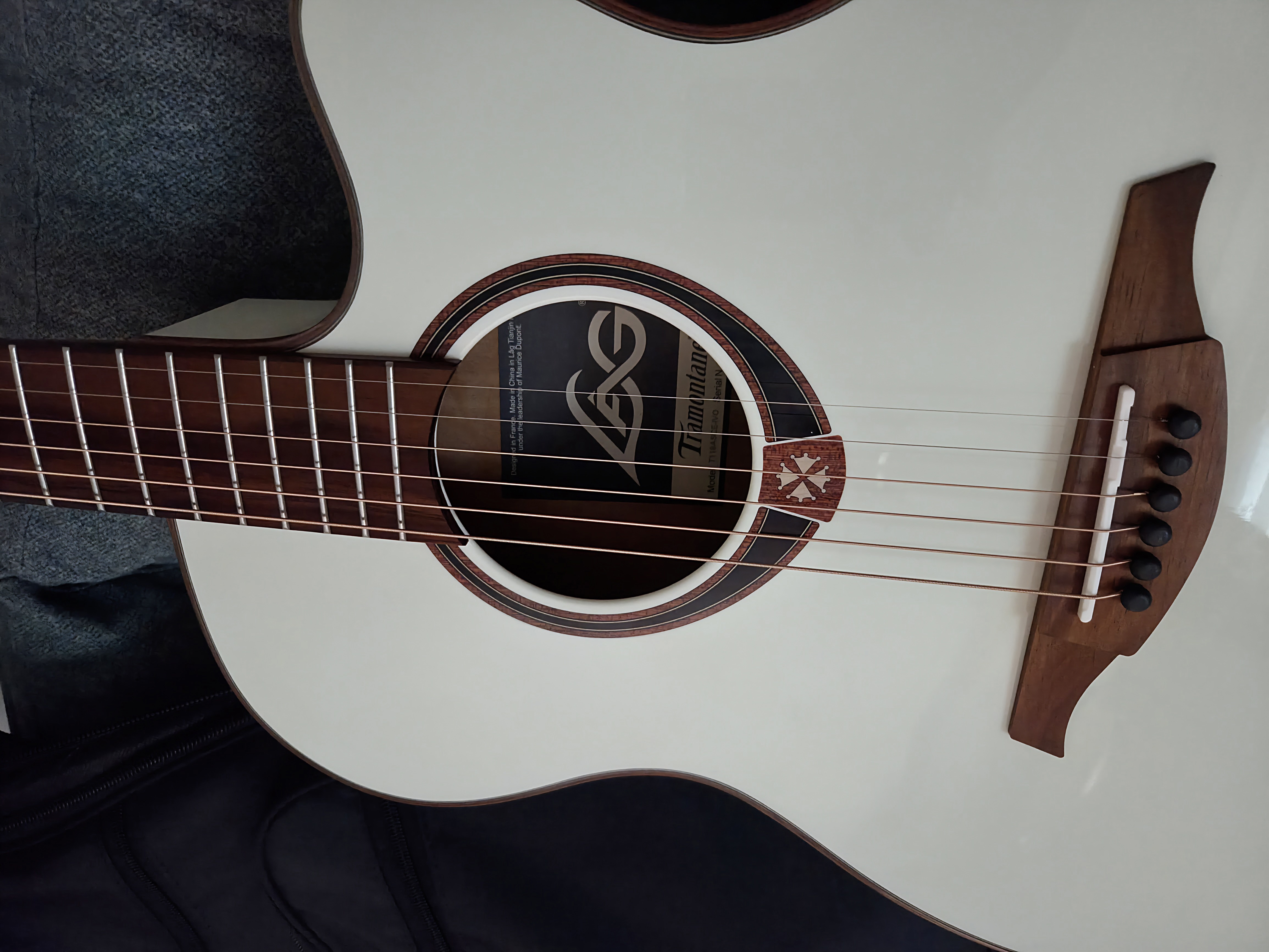 Lag T118 ASCE-IVO Elektro Akustik Gitar + Gigbag 8