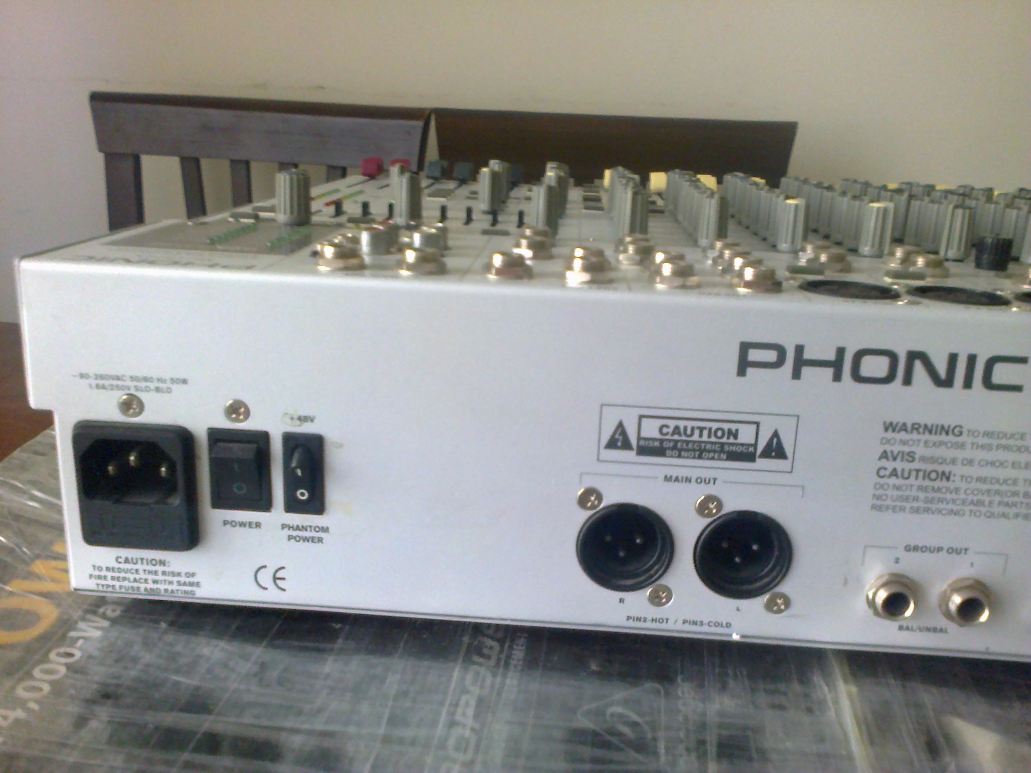 PHONIC MU1822x DEK MİKSER AMERİKAN 4