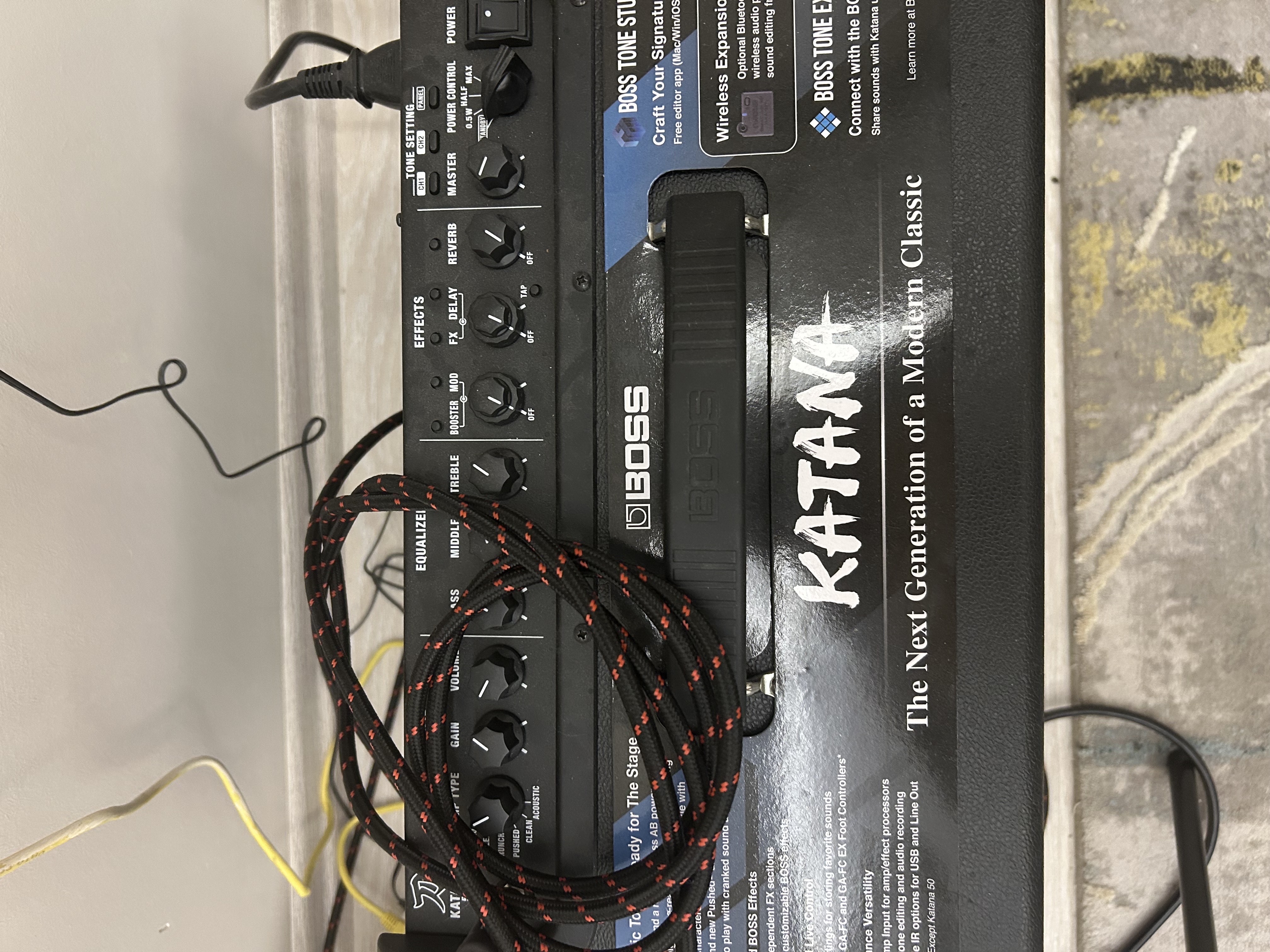 BOSS KTN-50 Gen 3 Katana 50W 1x12 Combo Elektro Gitar Amfisi 2