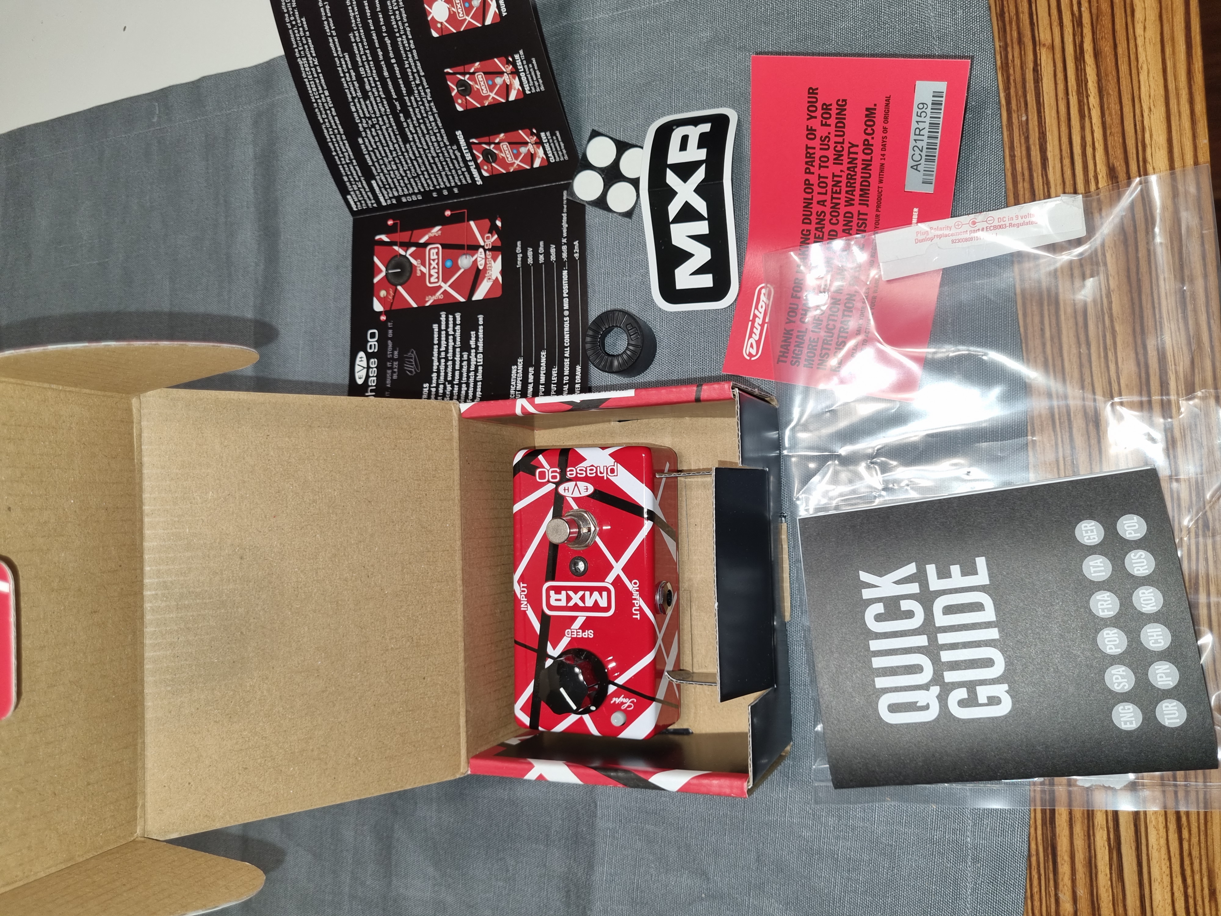 MXR EVH90 Eddie Van Halen Phaser Pedalı 6