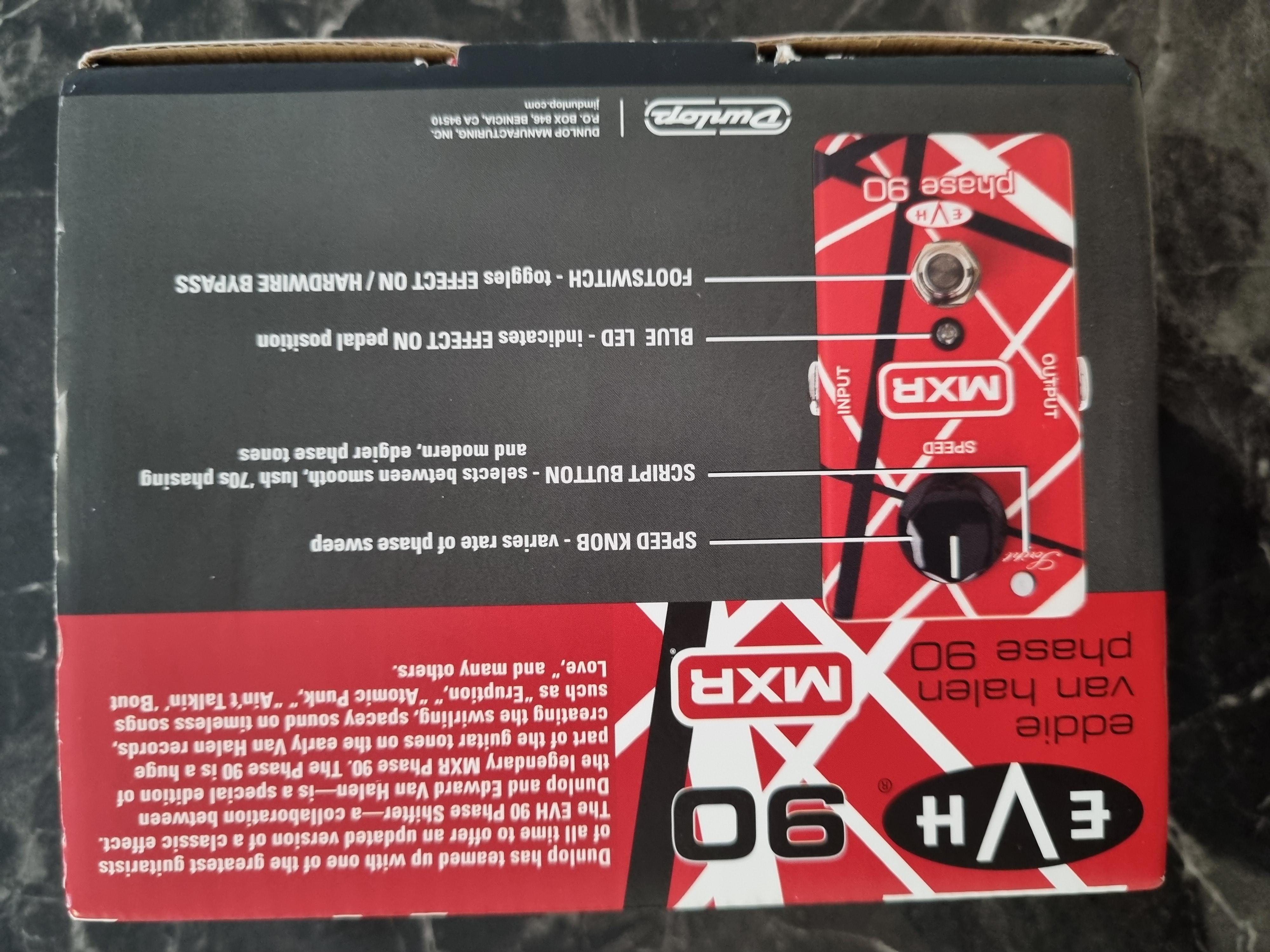 MXR EVH90 Eddie Van Halen Phaser Pedalı 7