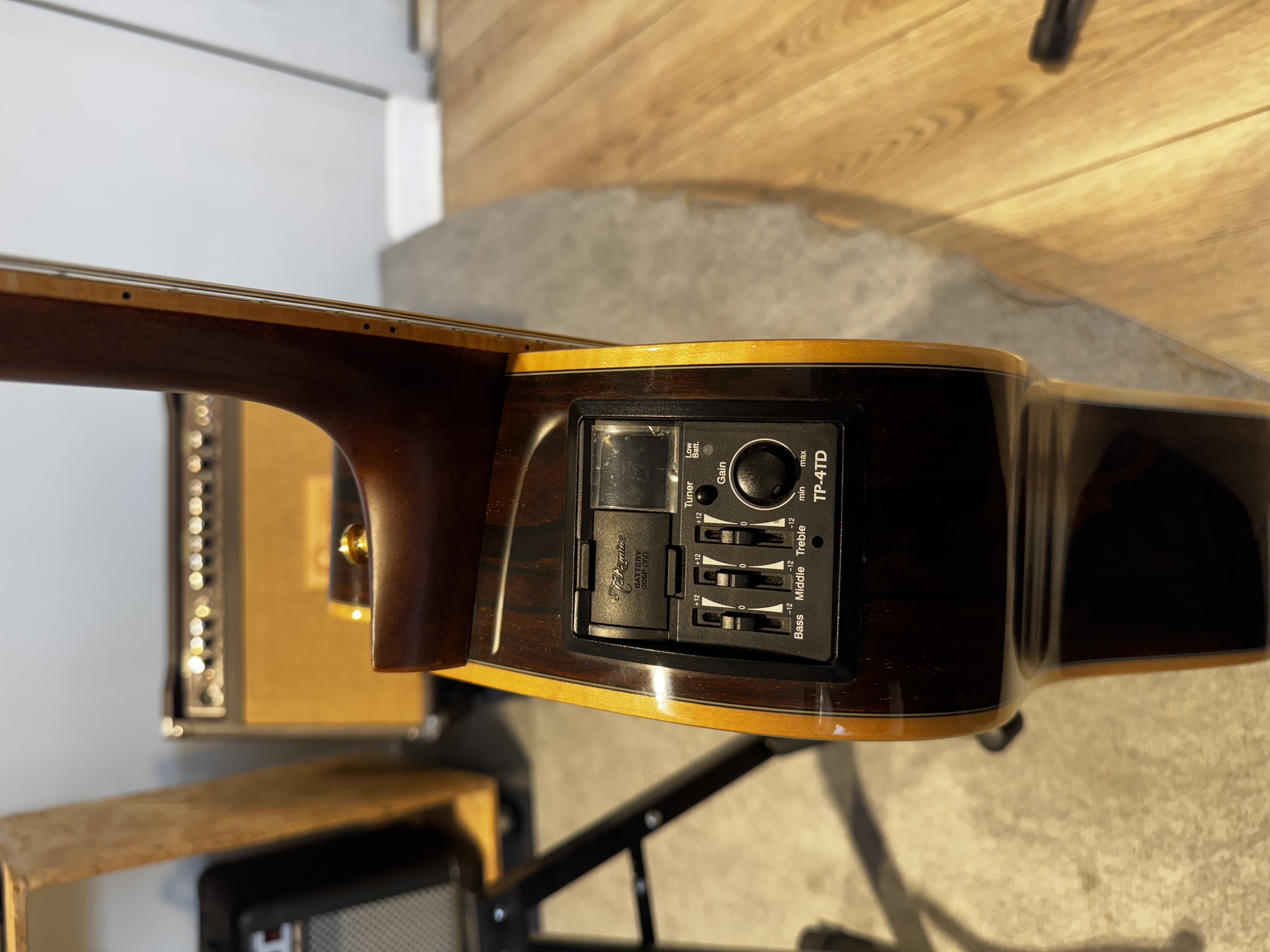 Takamine GD90CEZC Nat Elektro Akustik Gitar 6