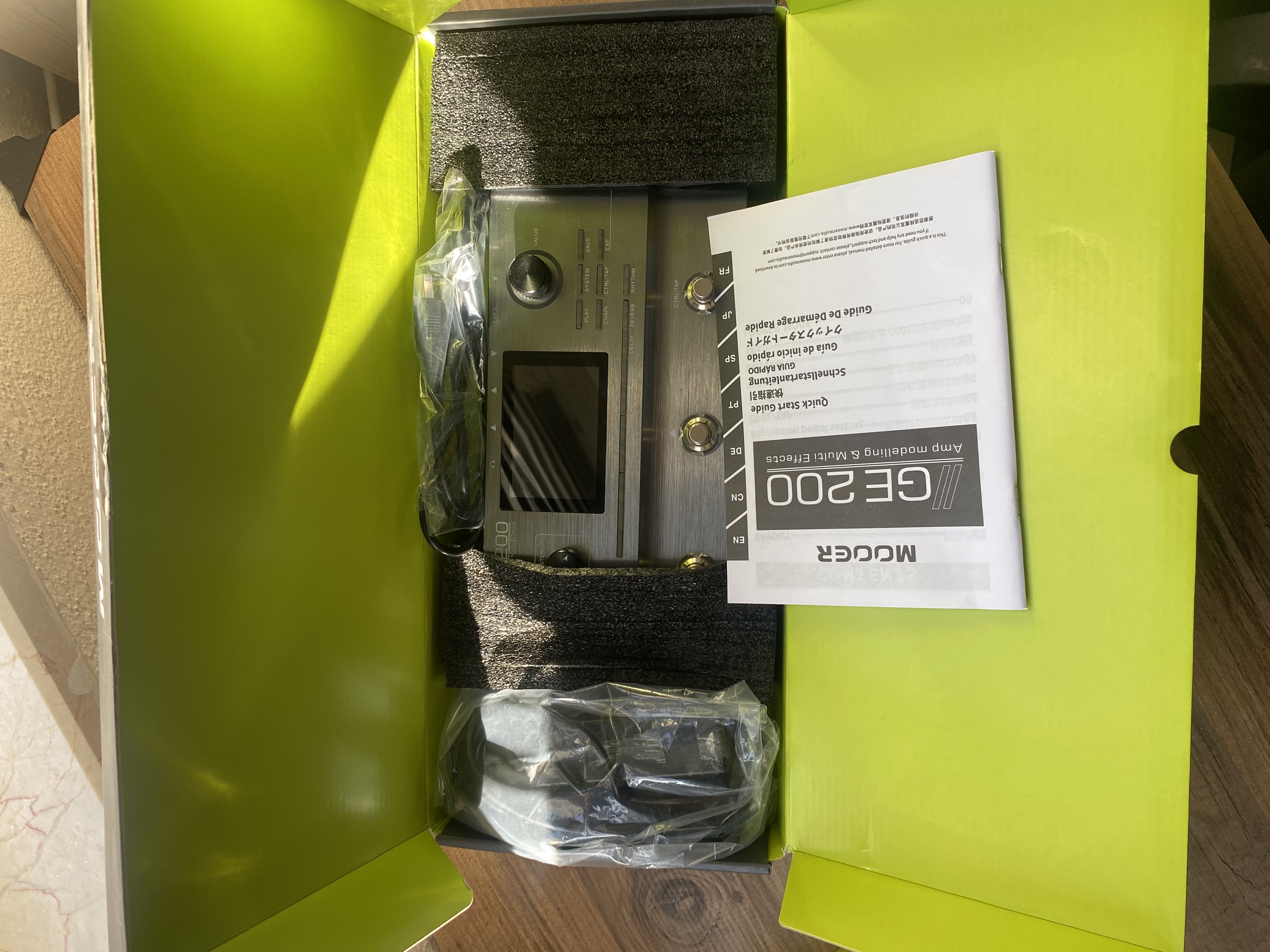 Mooer Ge200 gitar efekt pedalı 4