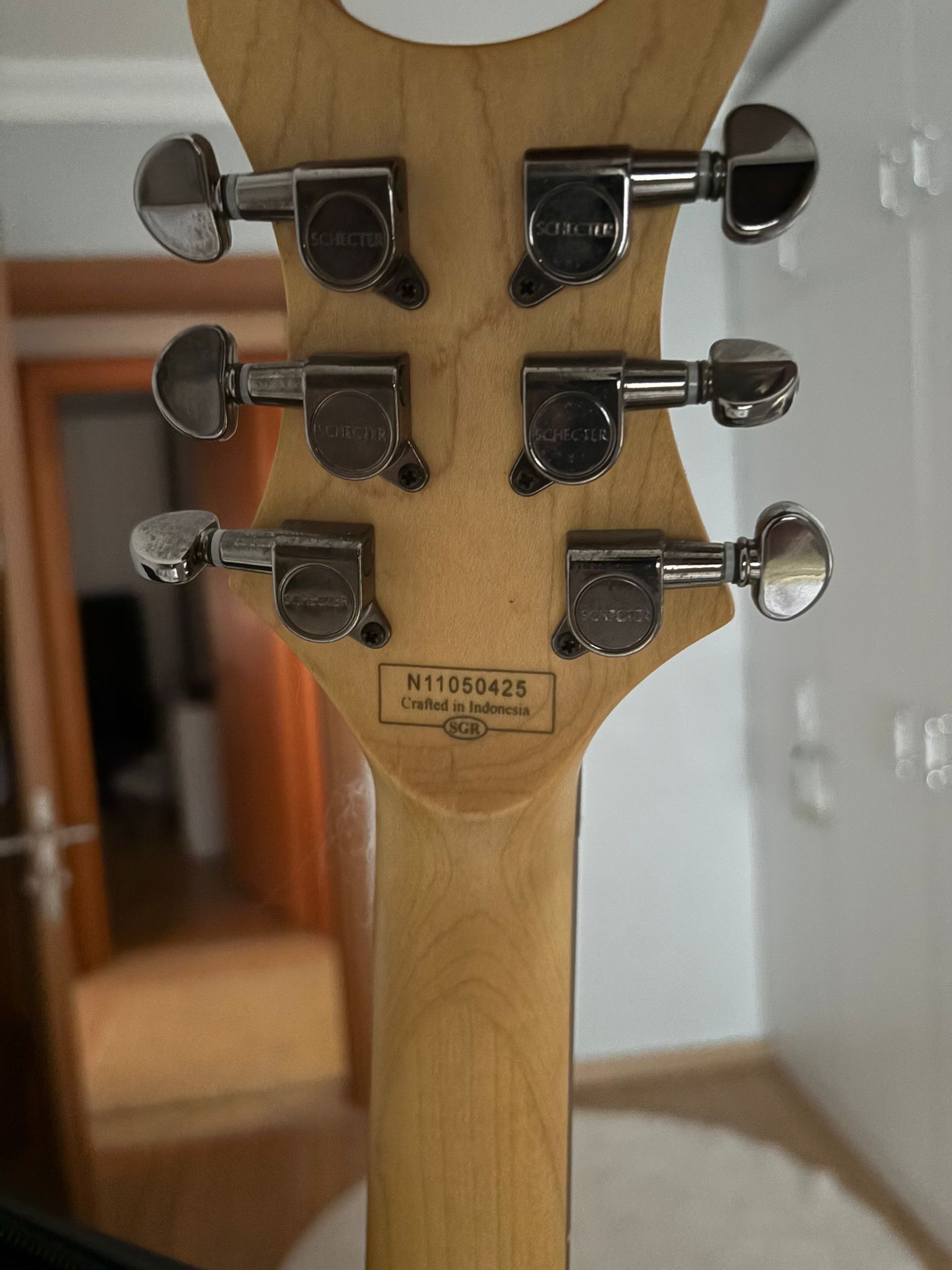 Schecter 3239 Devil-6 FR Titanium 6