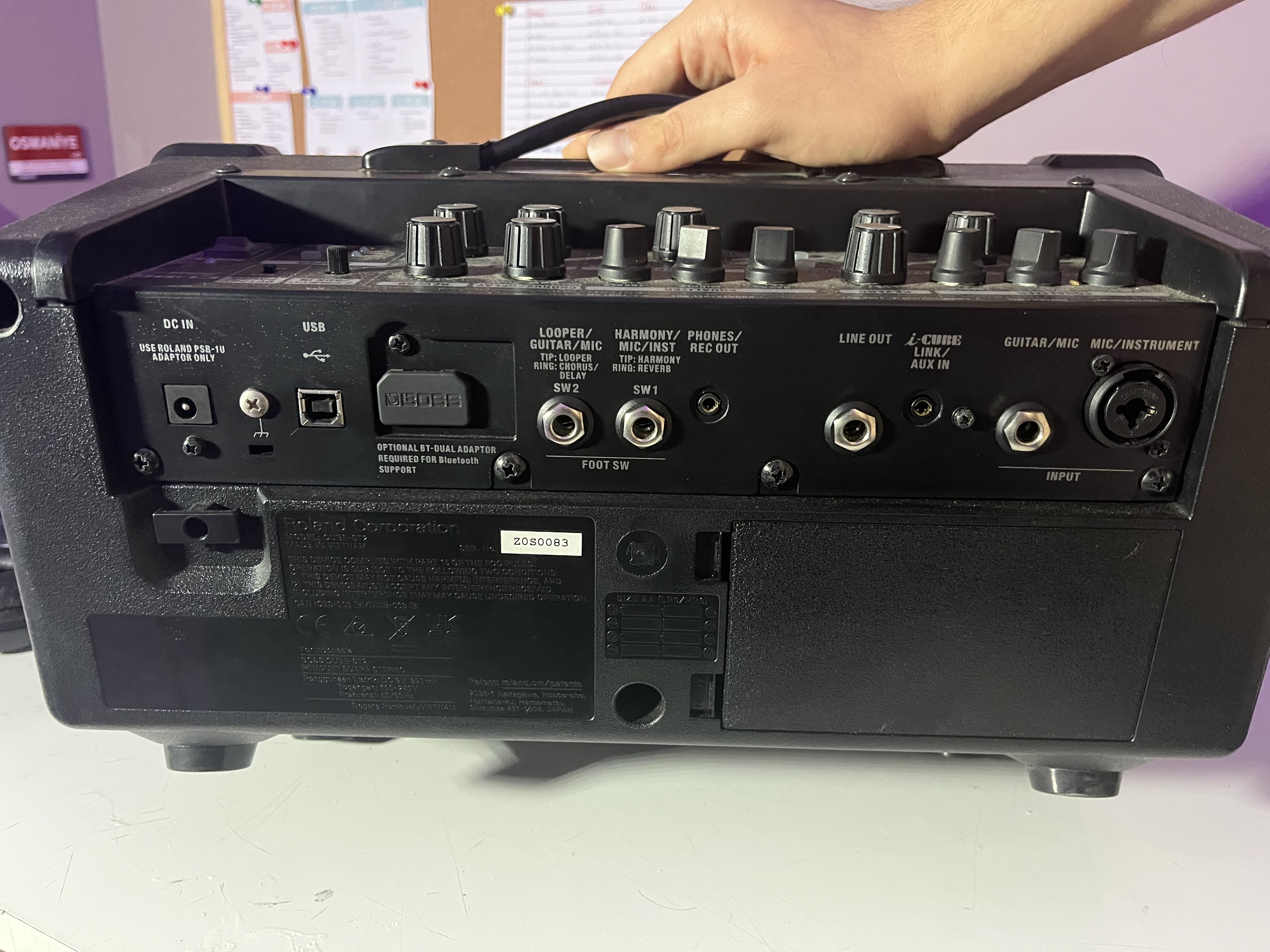 BOSS CUBE-ST2-R Cube Street Monitor Amfi 3