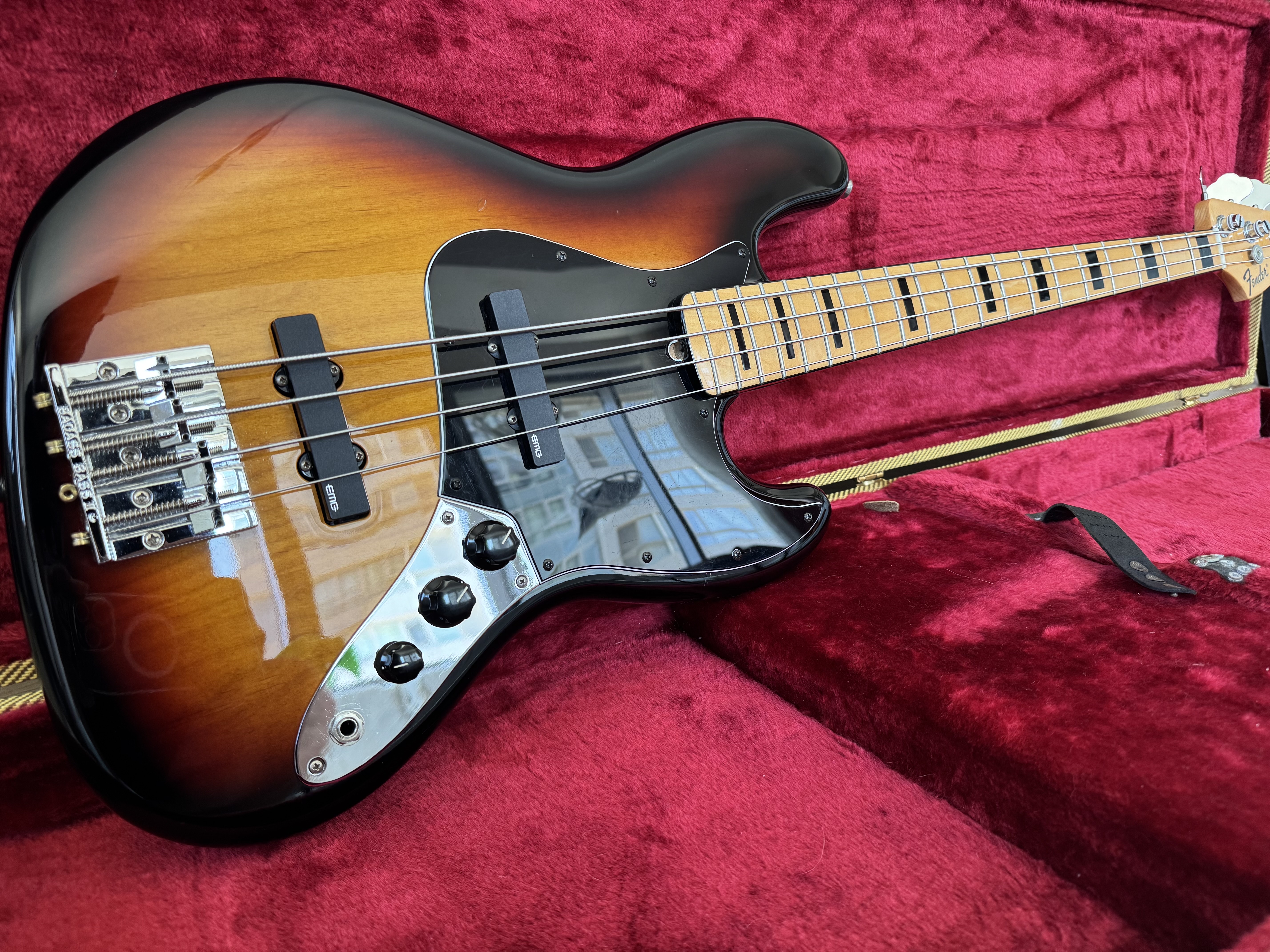 Fender Jazz Bass Geddy Lee Signature Bas Gitar 1