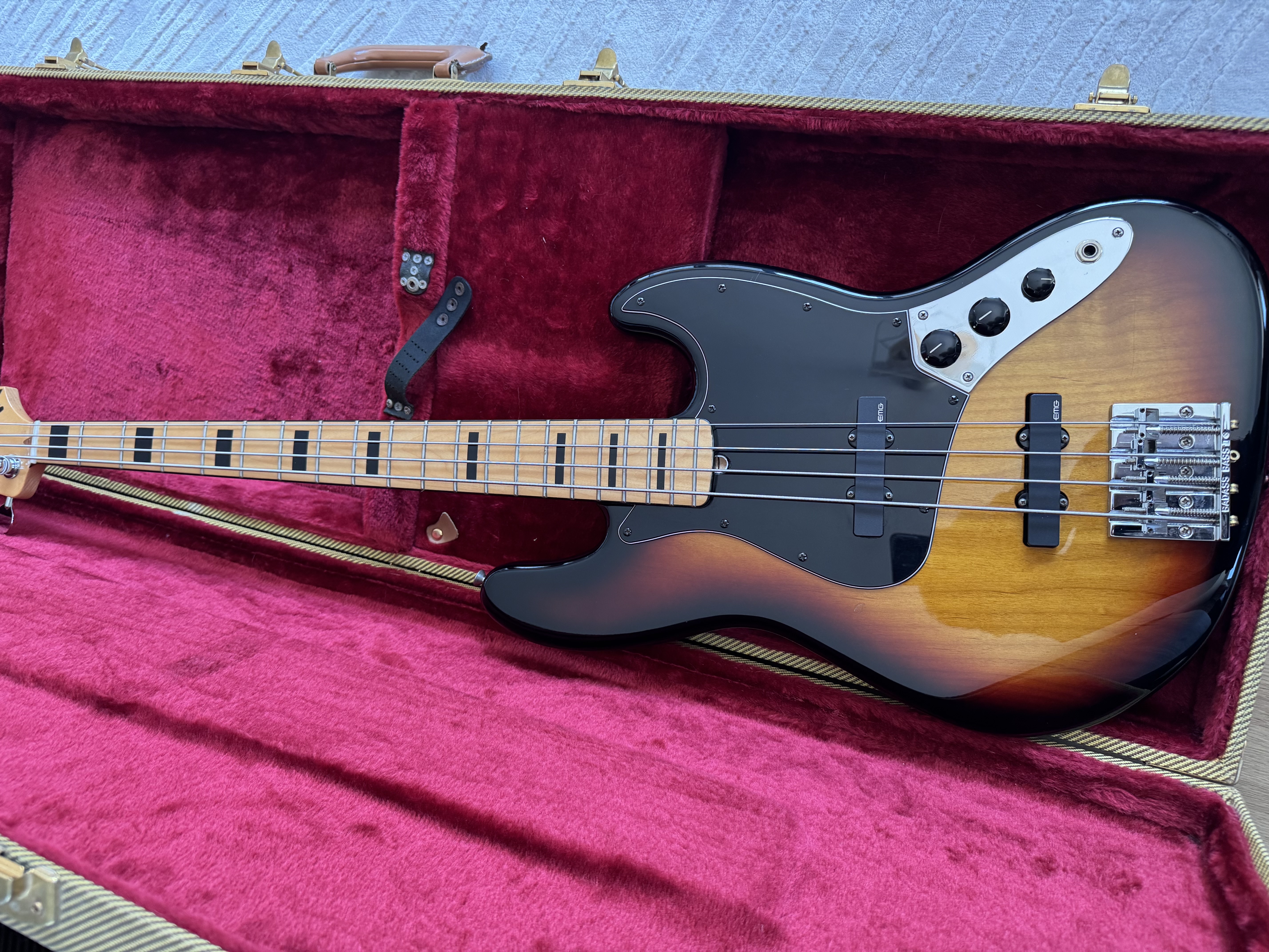 Fender Jazz Bass Geddy Lee Signature Bas Gitar 5
