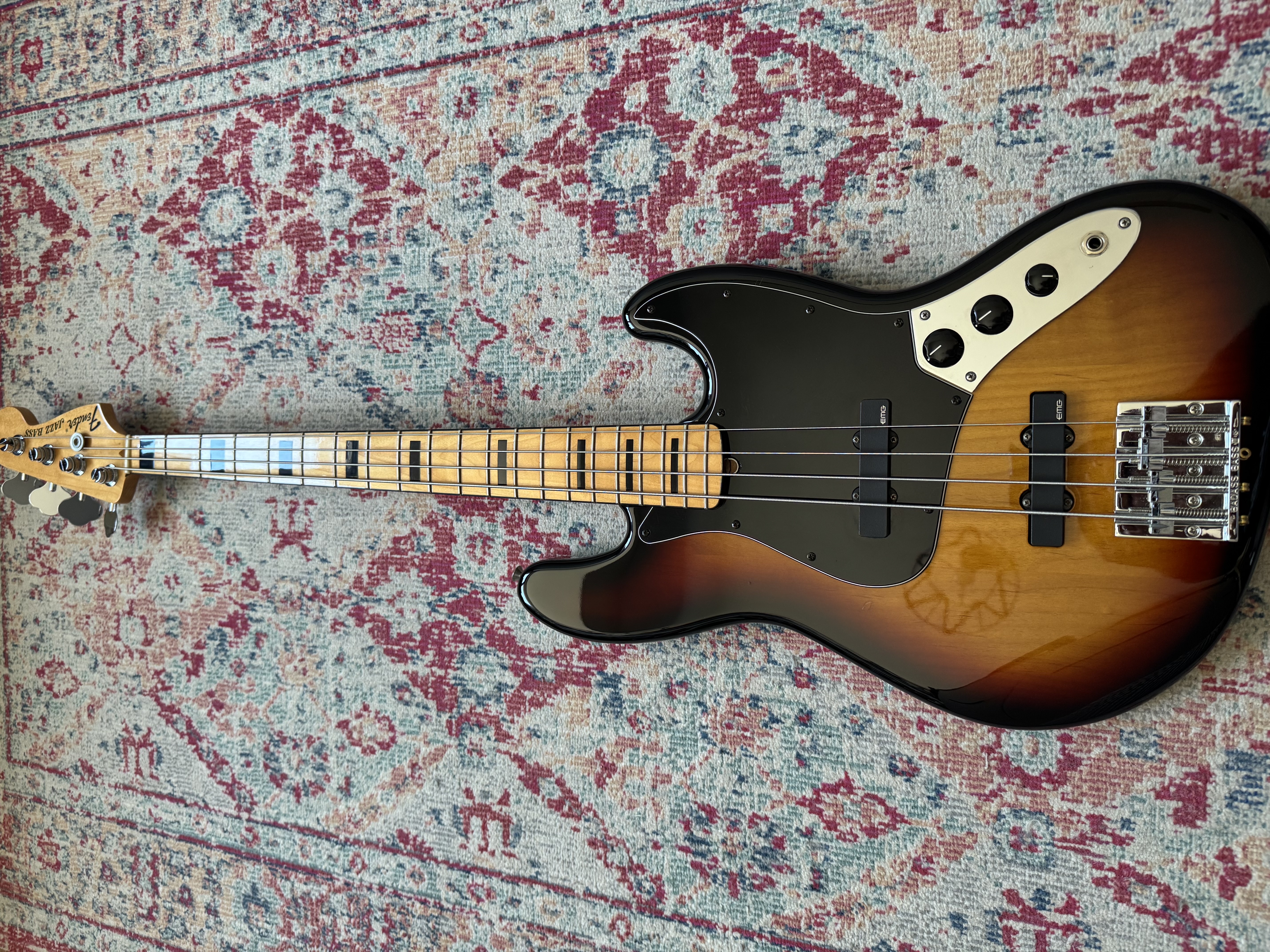 Fender Jazz Bass Geddy Lee Signature Bas Gitar 7