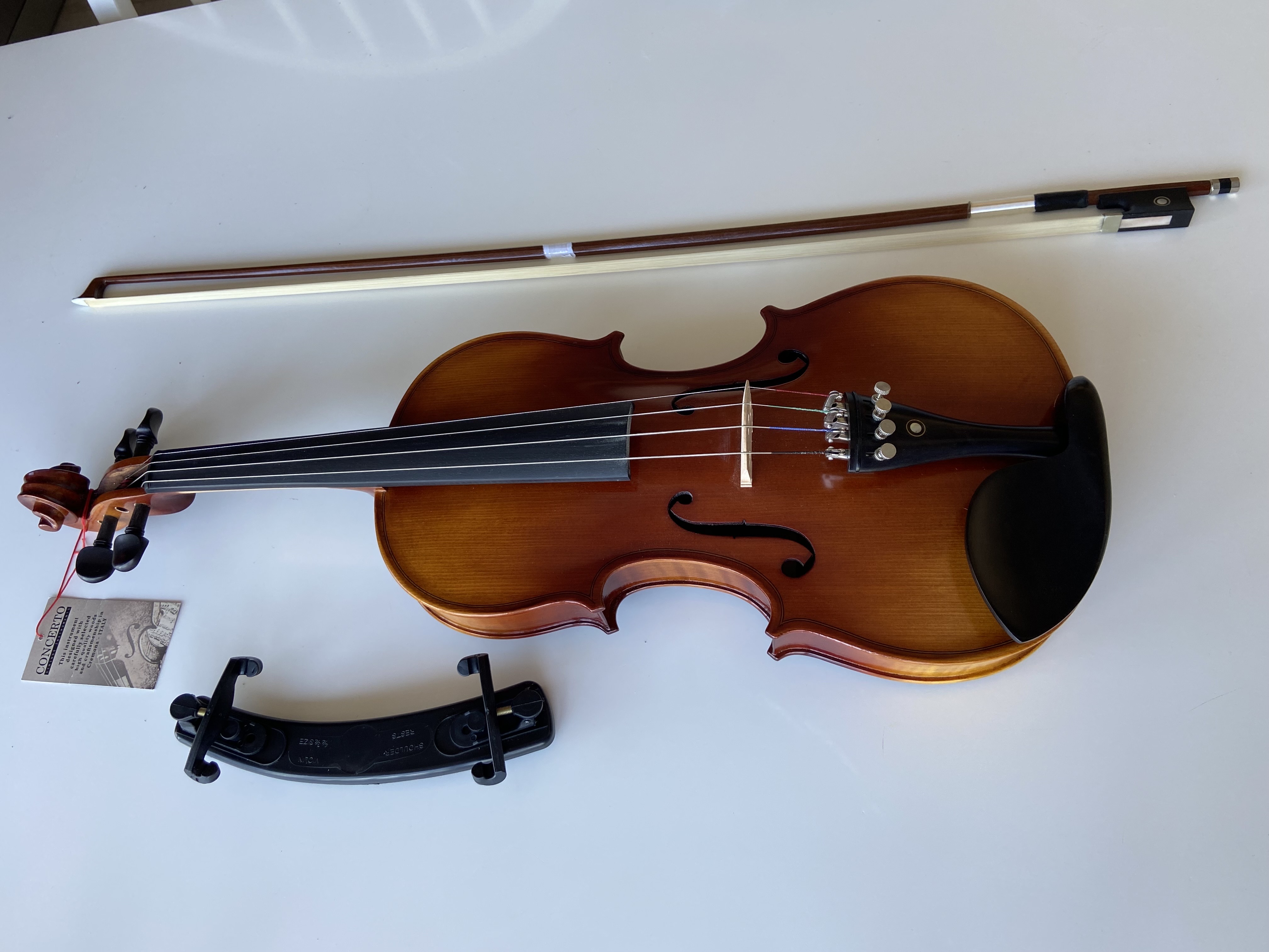 CONCERTO MODEL 103 4/4 Keman (Abanoz Aksam) 4