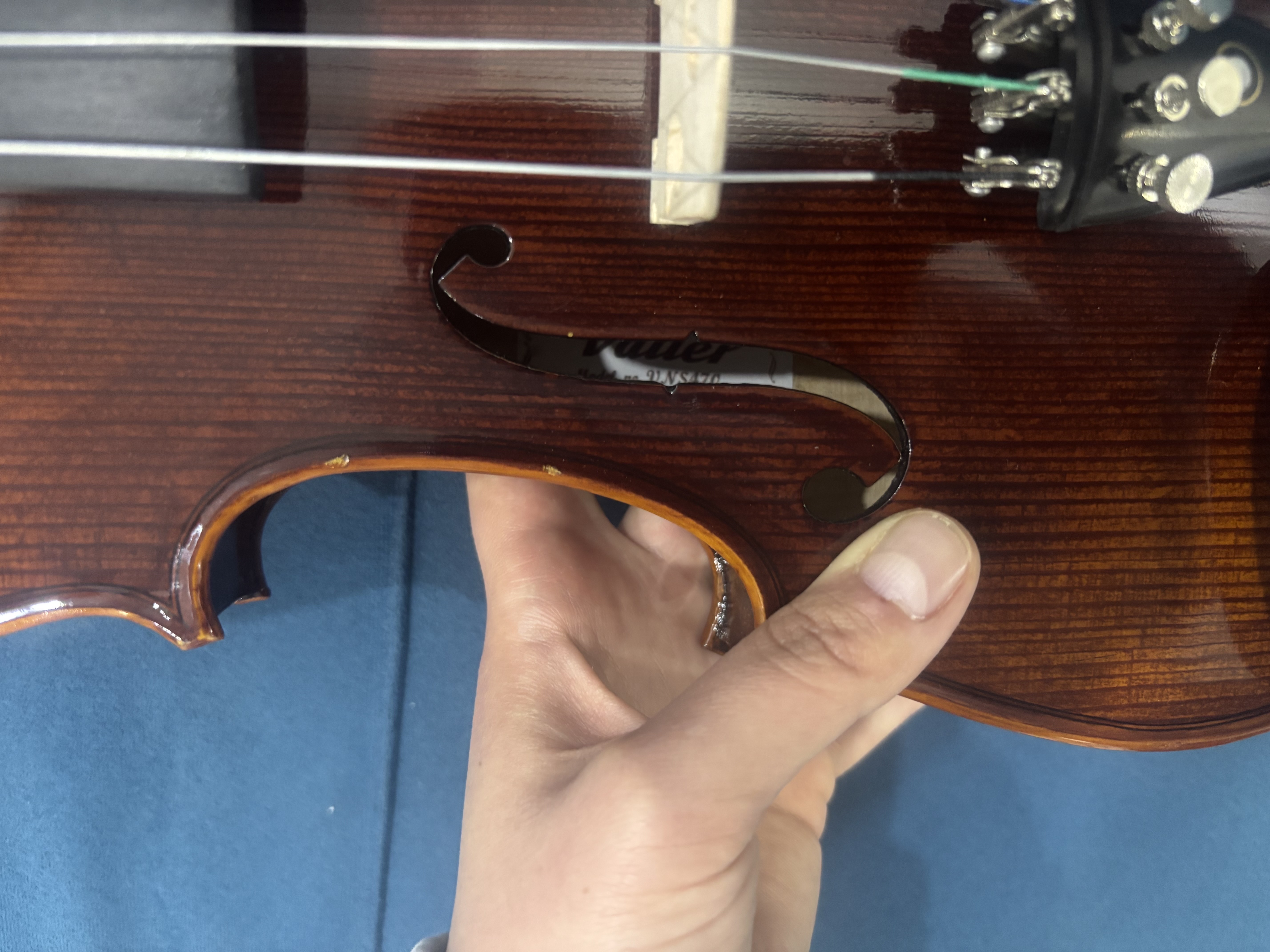 Sıfır Valler Vns470 4/4 El Yapımı Keman 2