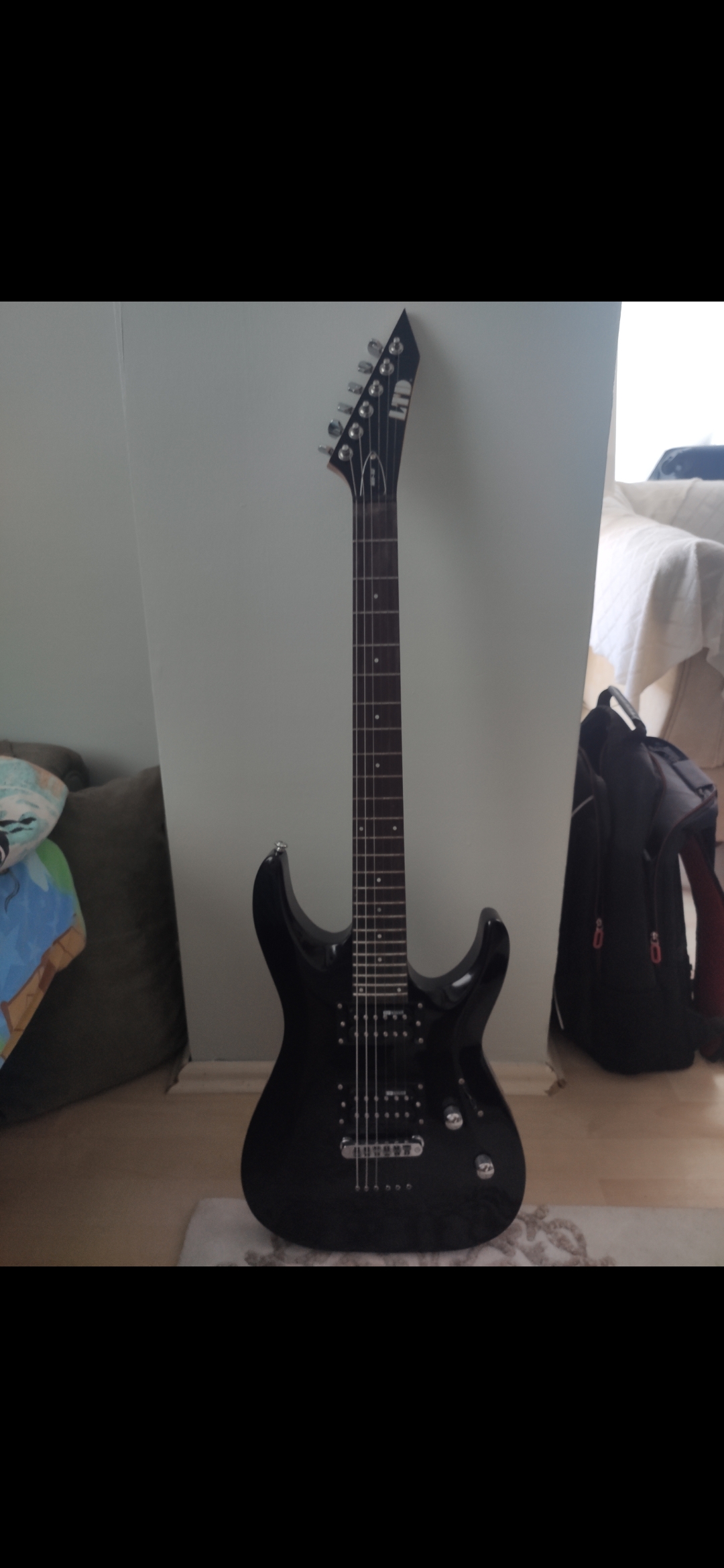 Esp Ltd MH-10 Kit Siyah Elektro Gitar 3