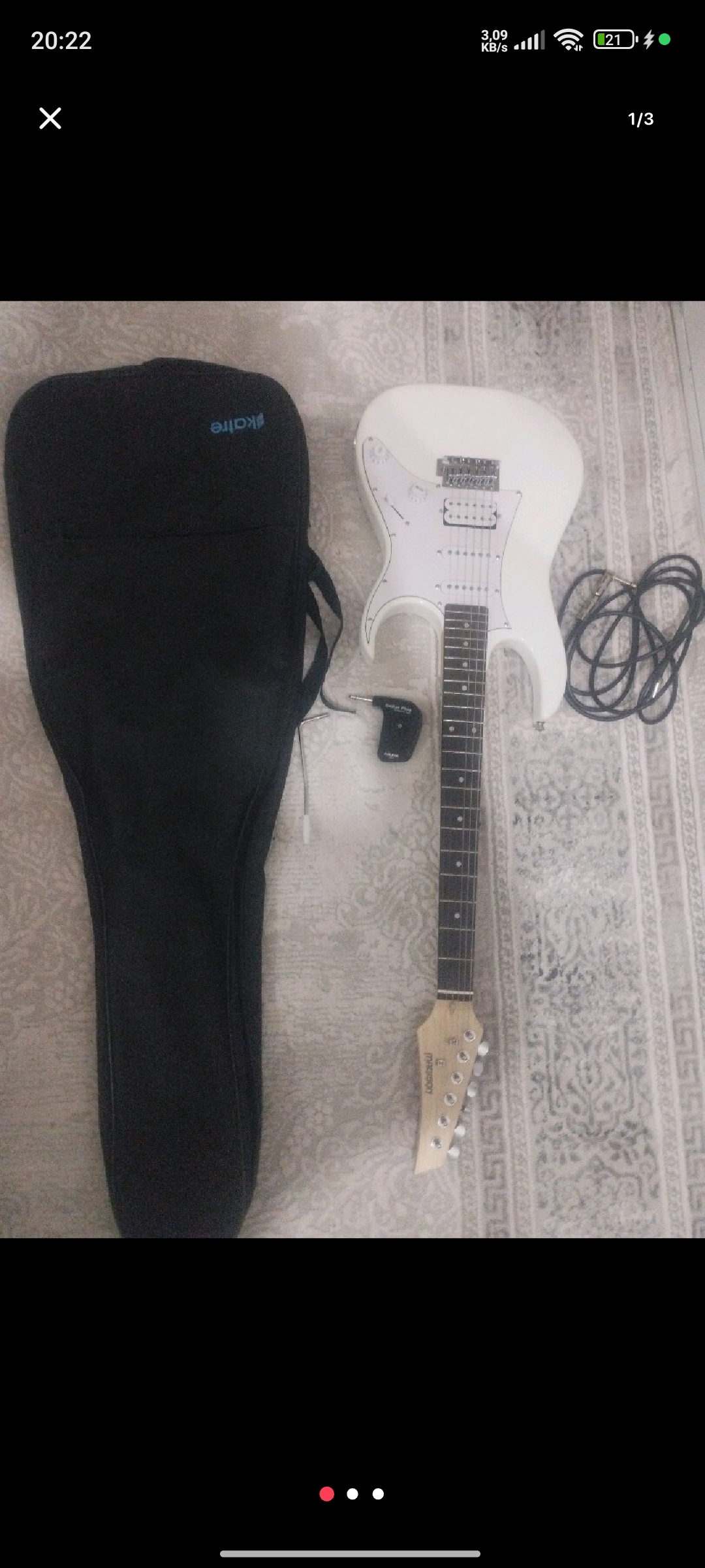 madison meg elektro gitar 3