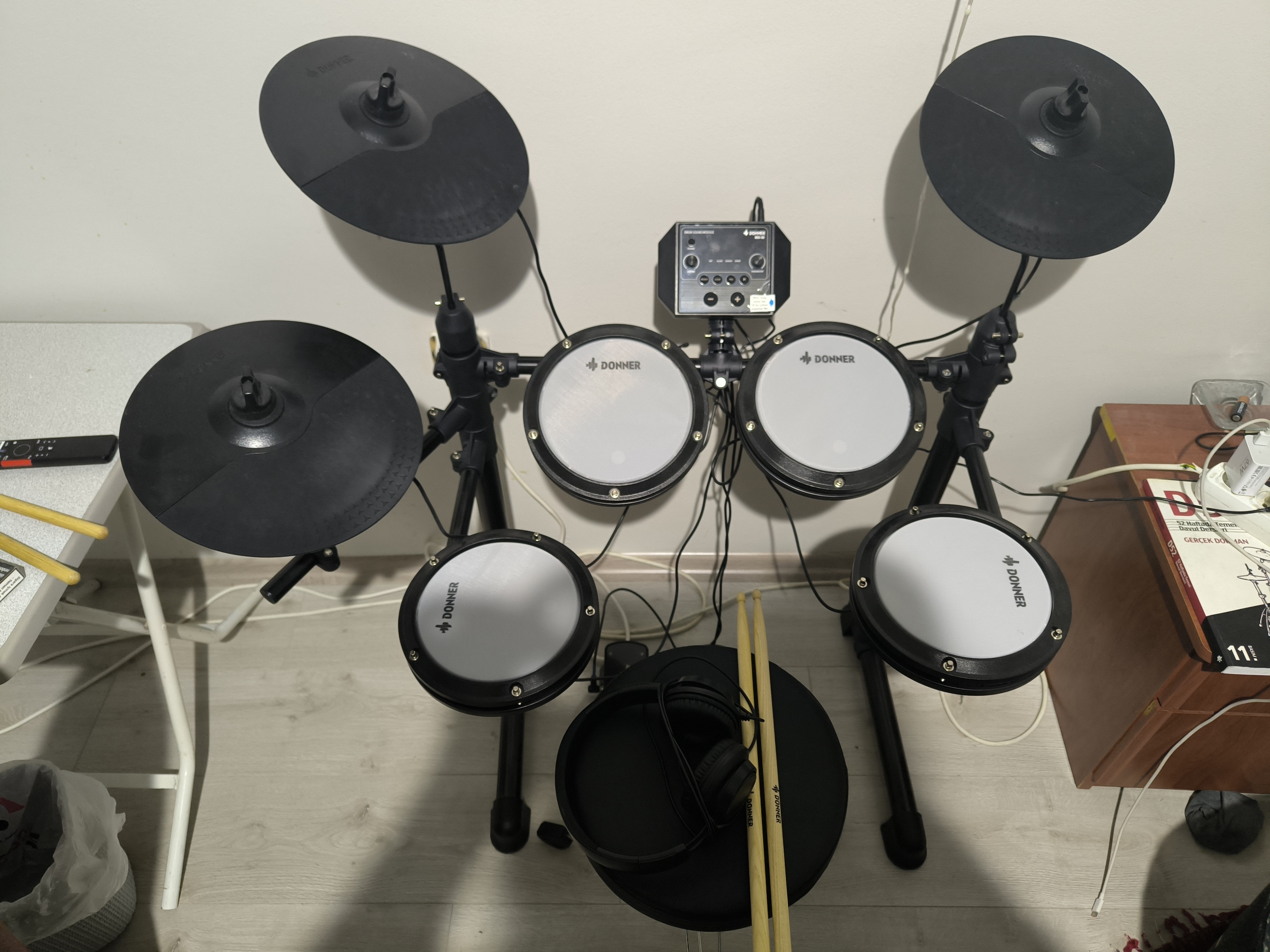 Donner ded-80 8 parça elektonik davul 2