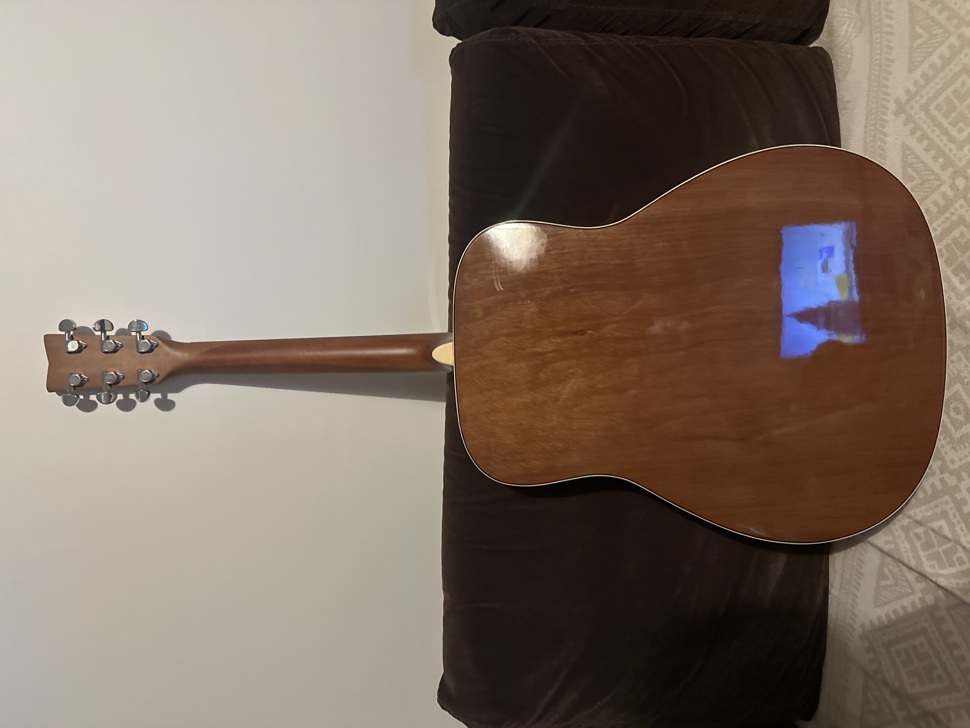 Yamaha F370 Akustik Gitar (Natural) 5