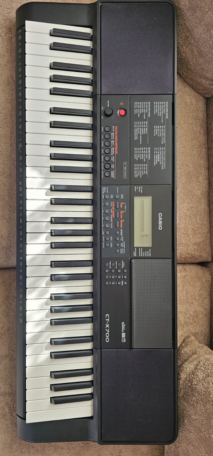 Casio ctx-700 midi klavye/org 2