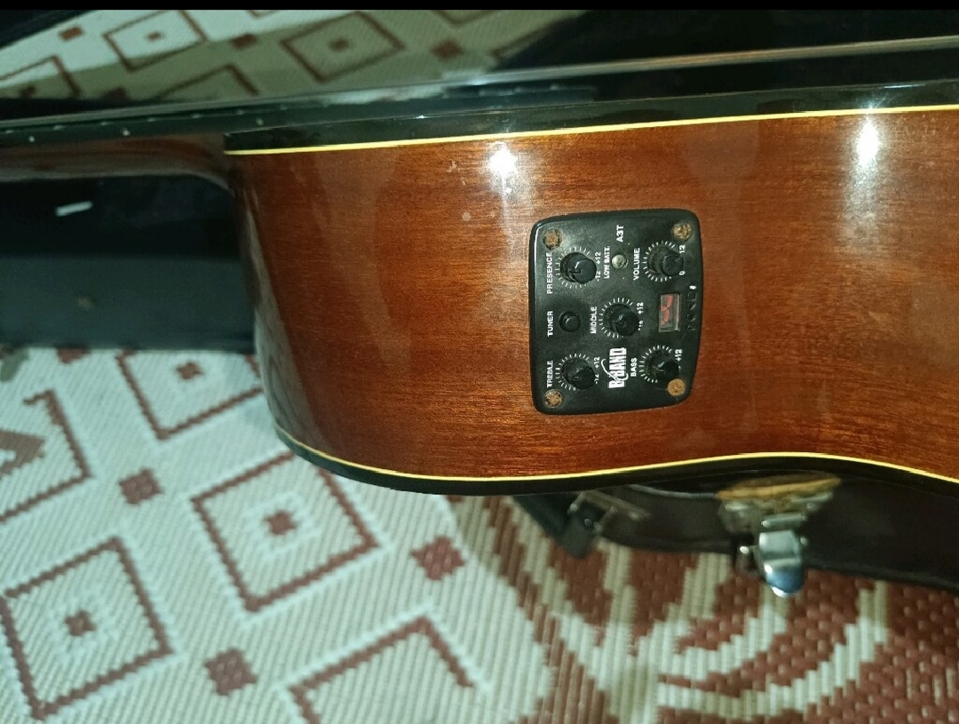 WASHBURN C64SCE elektro klasik gitar 5