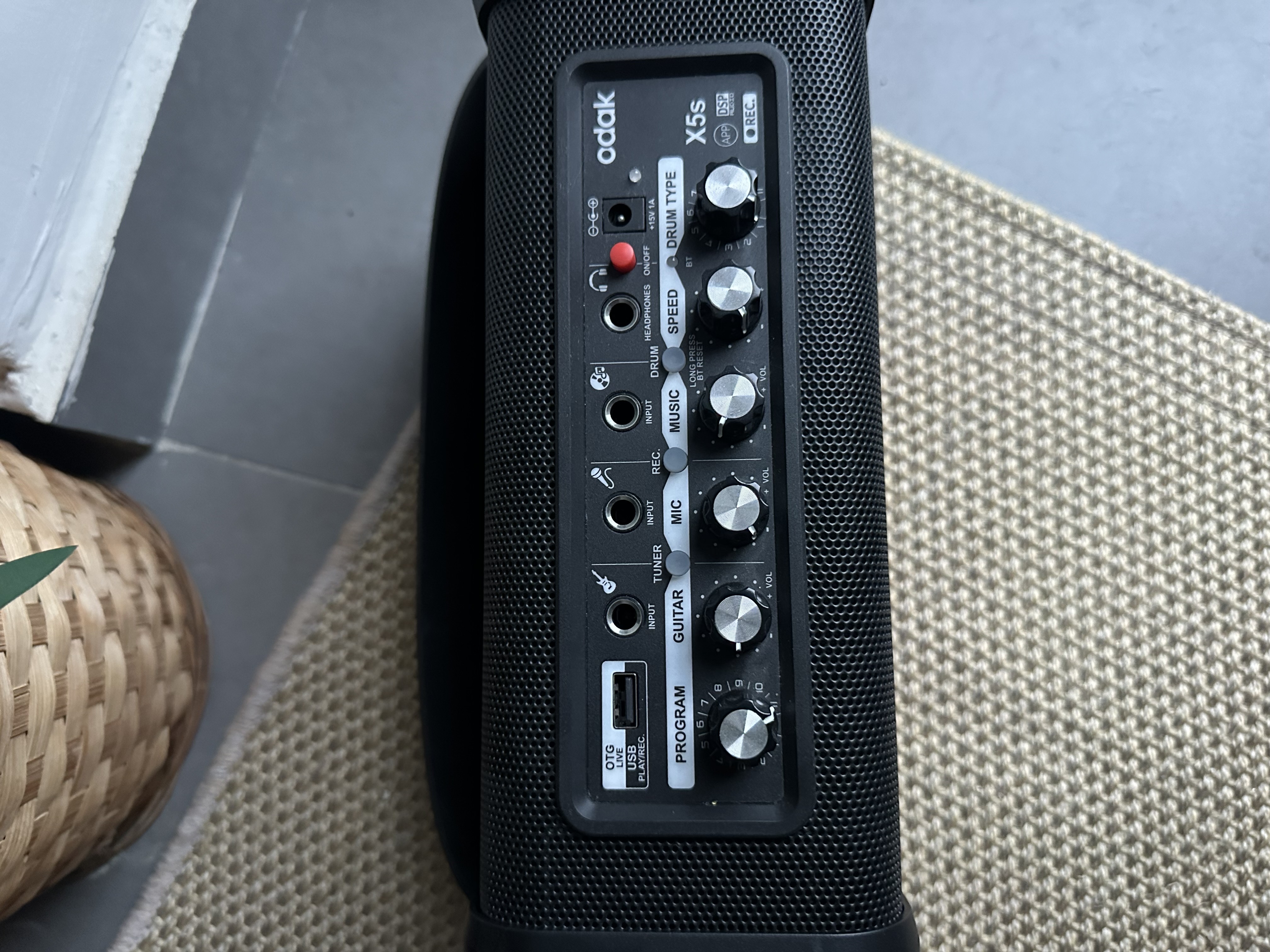 Odak X5s Elektrik ve Akustik Gitar Amfi 2