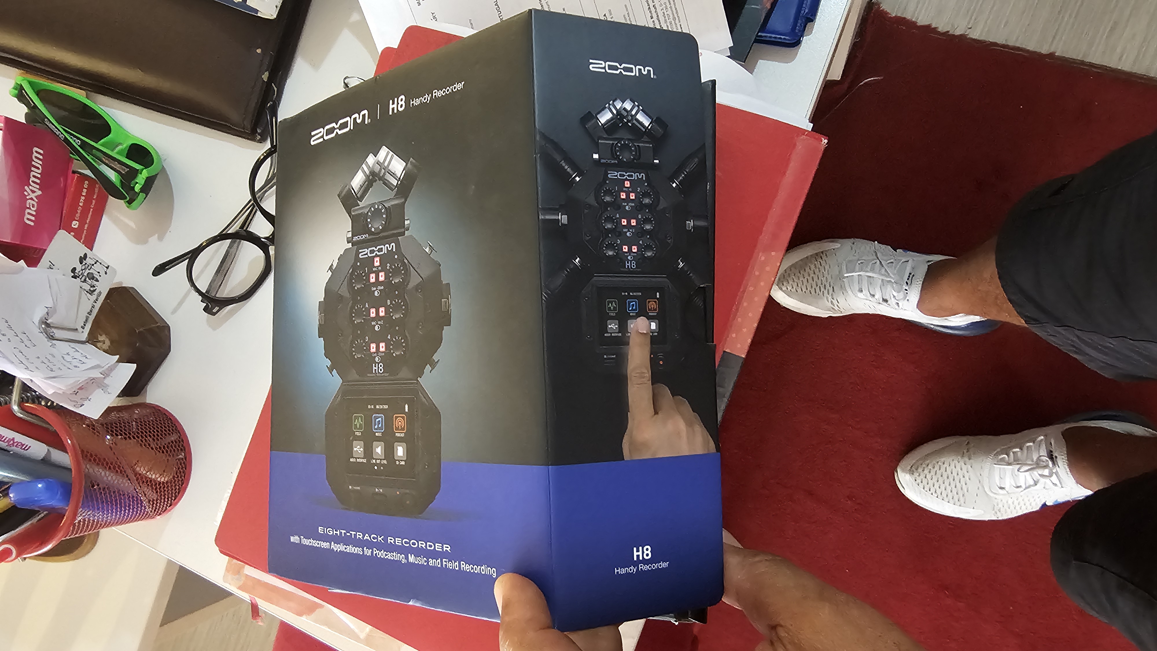 zoom h8 sıfır ayarında 4