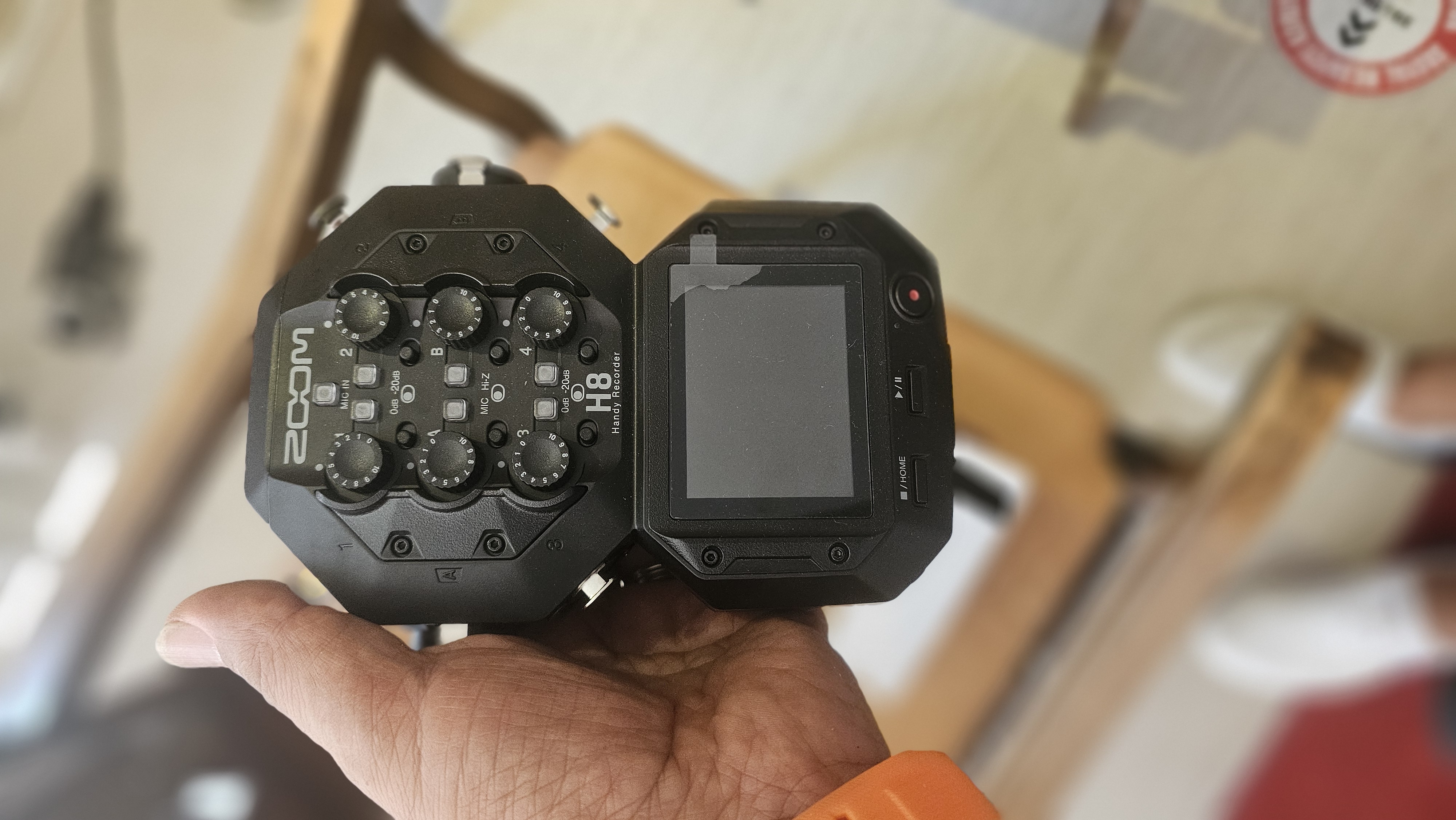 zoom h8 sıfır ayarında 2