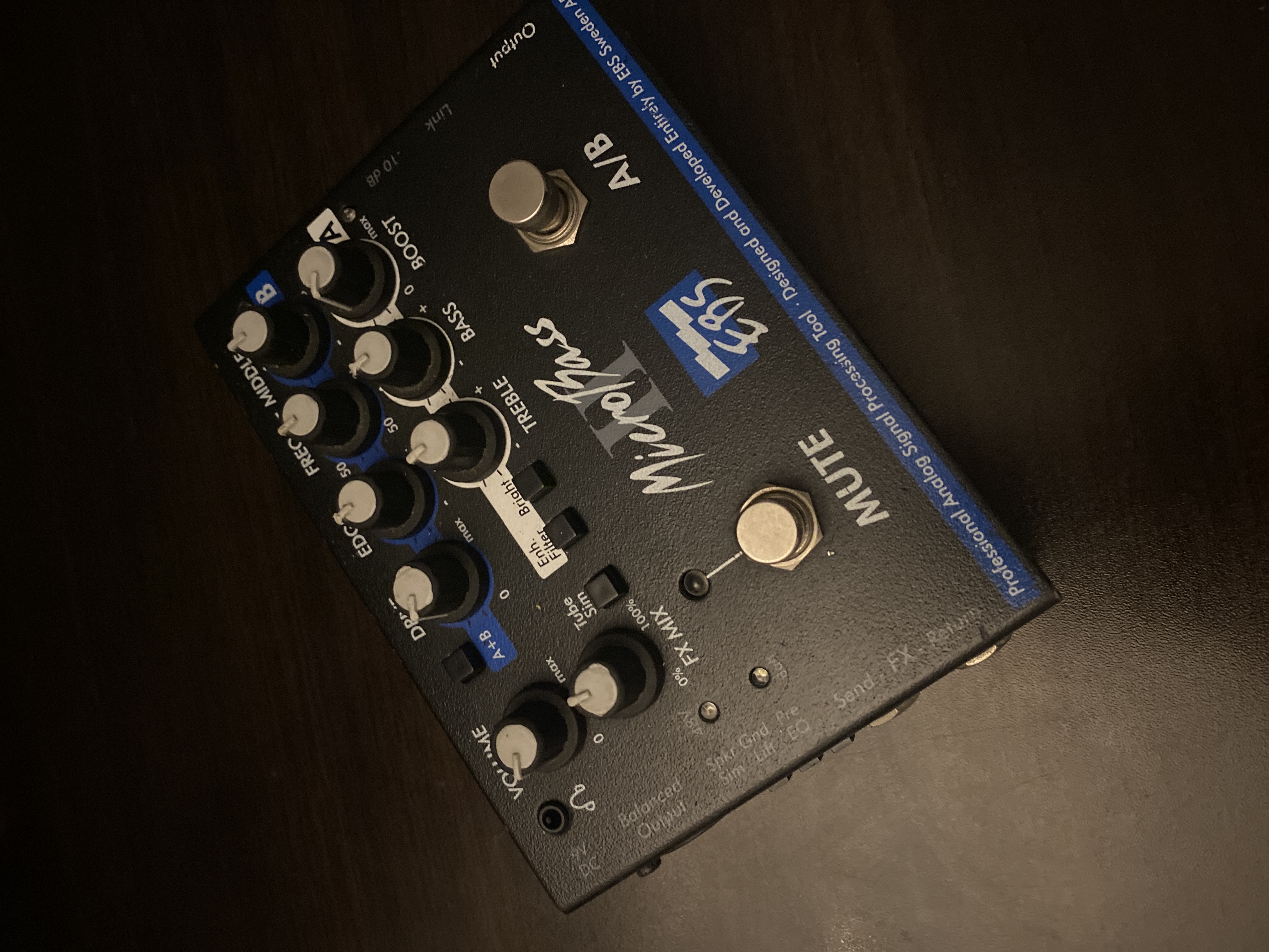Kısa süreliğine satılık EBS Bass Preamp 1