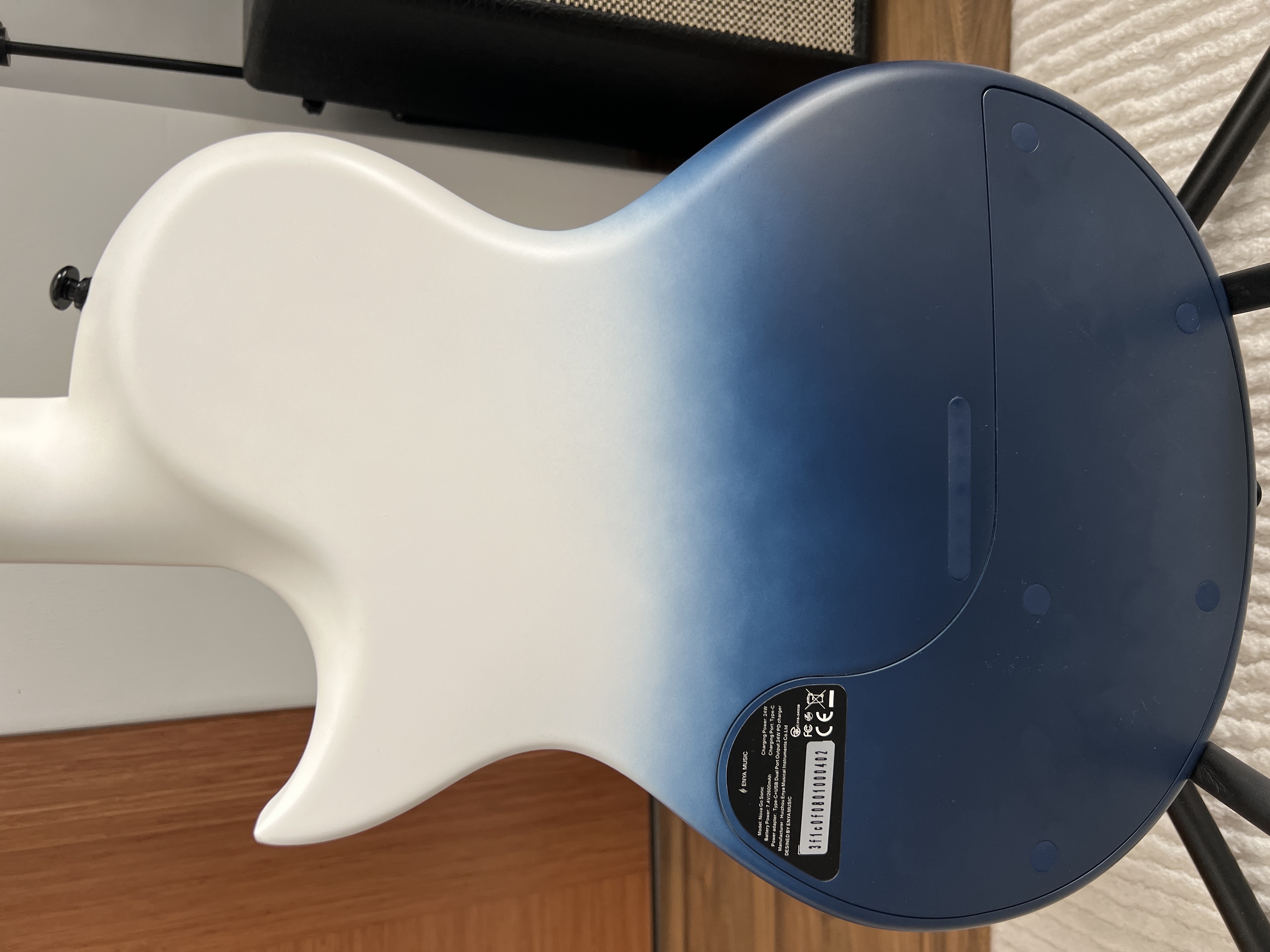 Enya NOVA GO Sonic/OB Ocean Blue Elektro Gitar 6