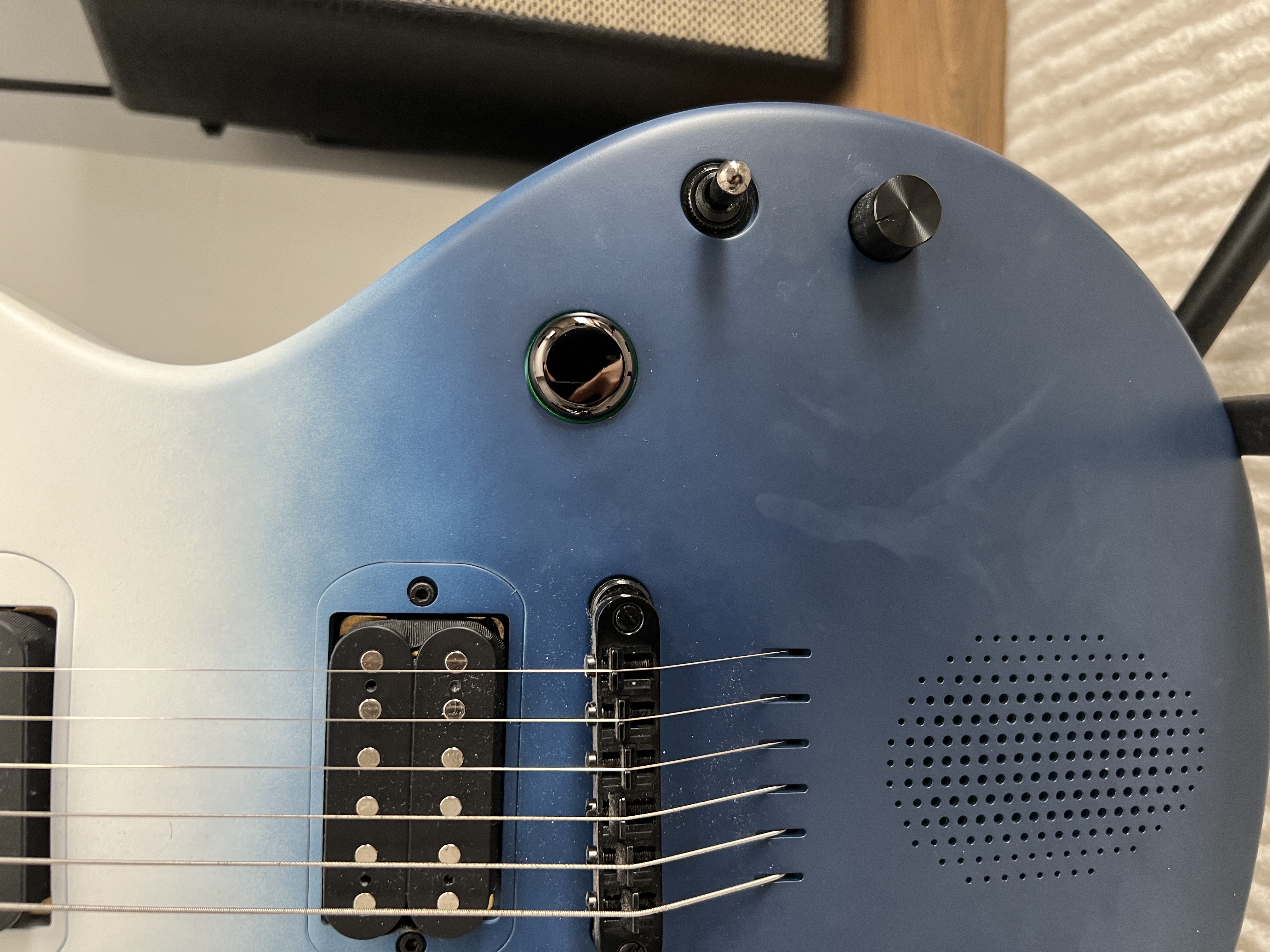 Enya NOVA GO Sonic/OB Ocean Blue Elektro Gitar 7