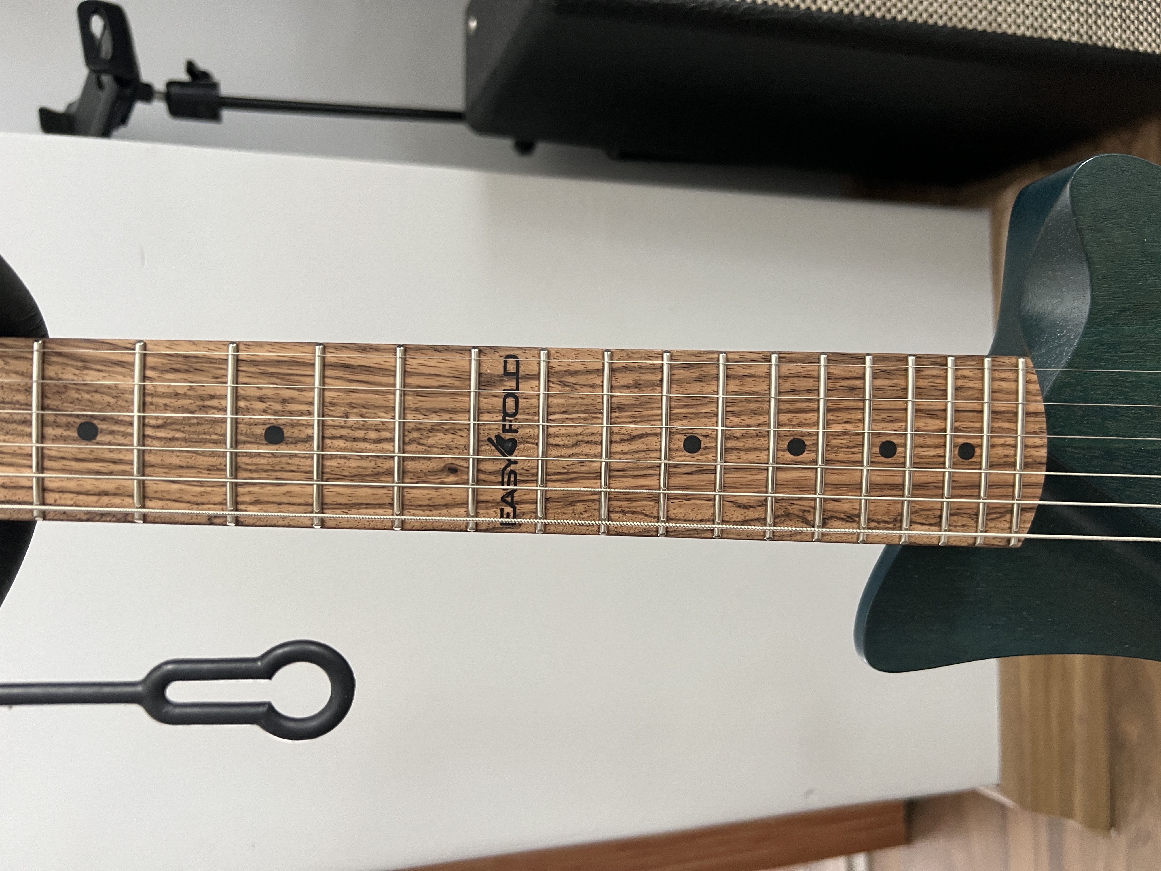 Makeev Easy Fold Custom Travel Electric Guitar 4