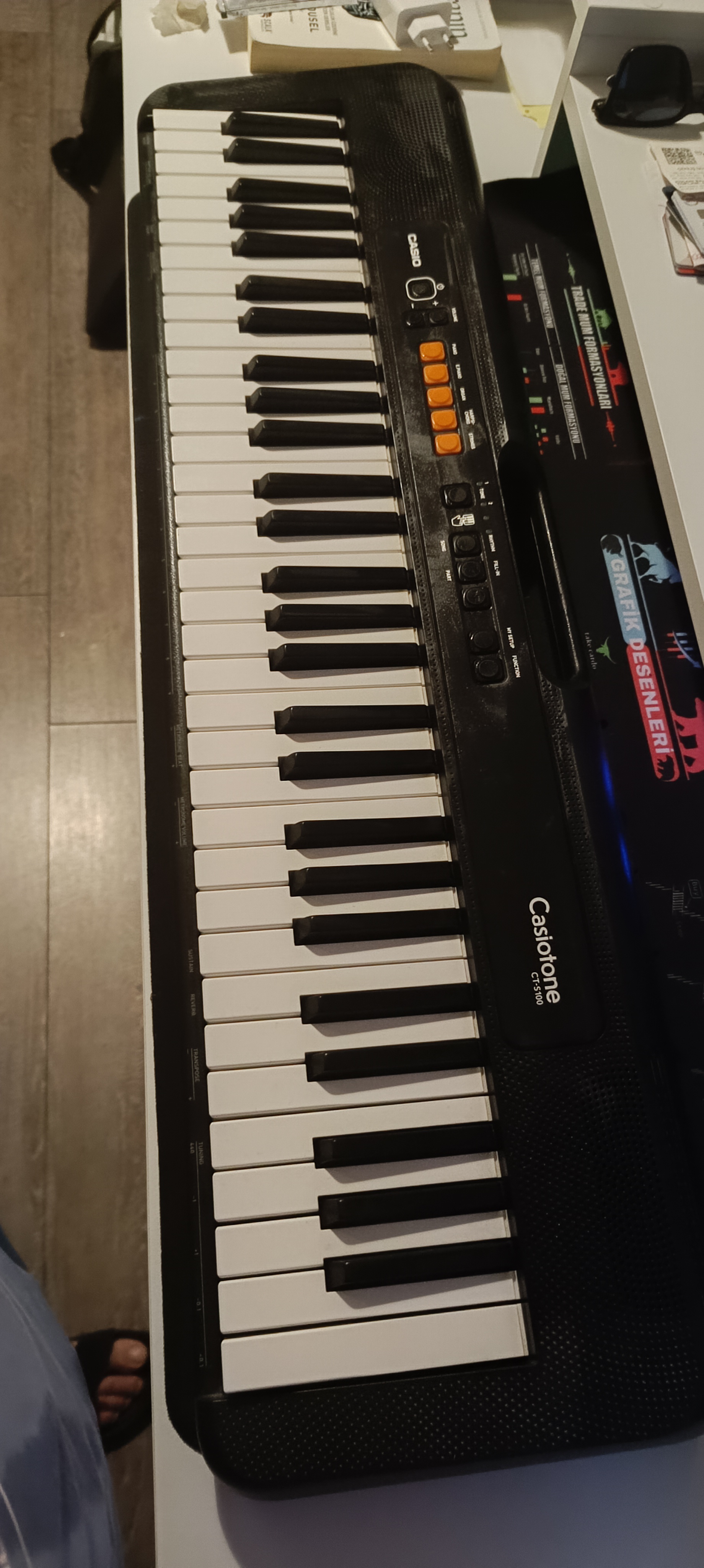 CASIO CT-S100 org ( Sehpa Dahil ) 2