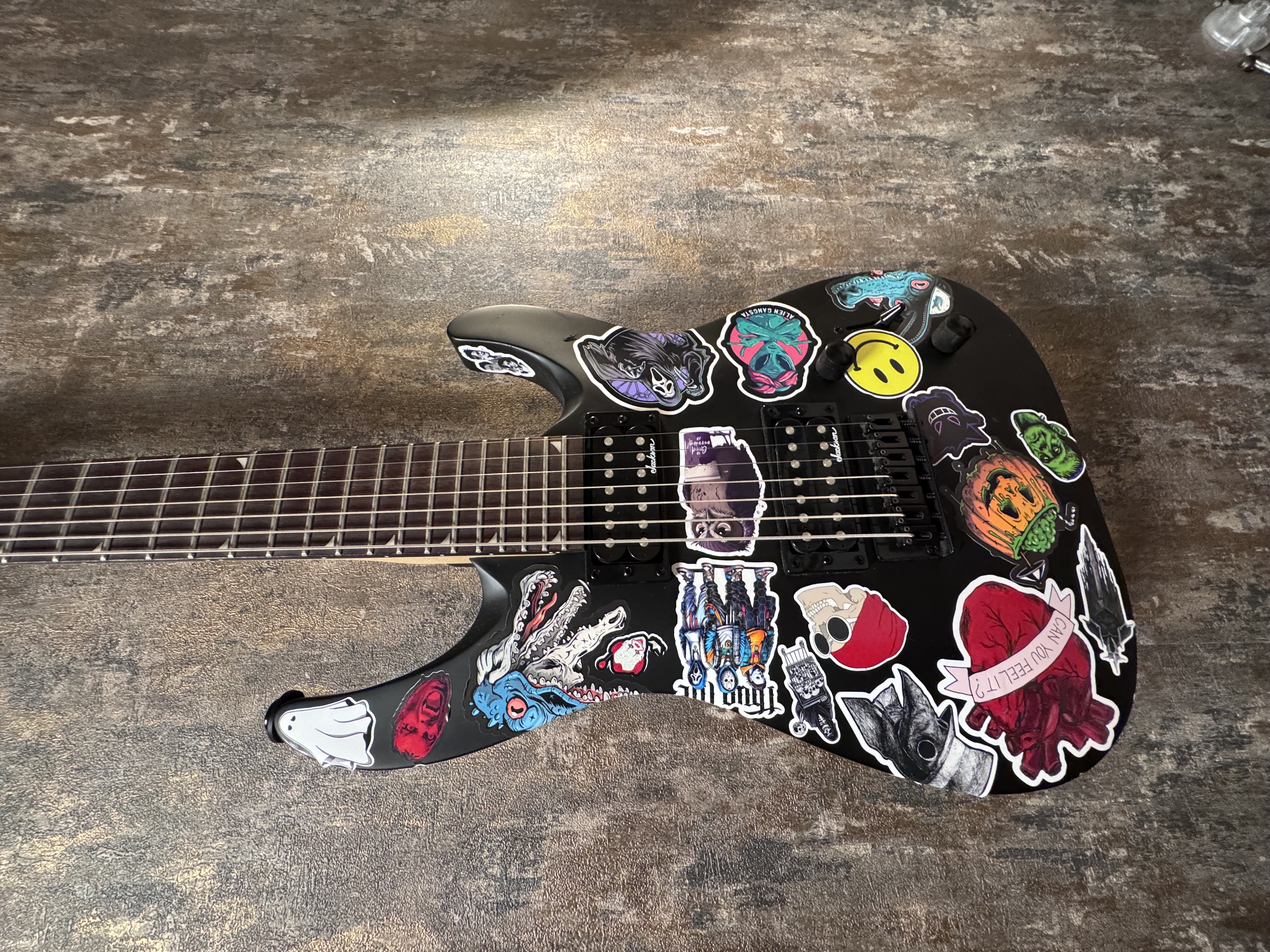 JACKSON 7 TELLİ ELEKTRO GİTAR 2