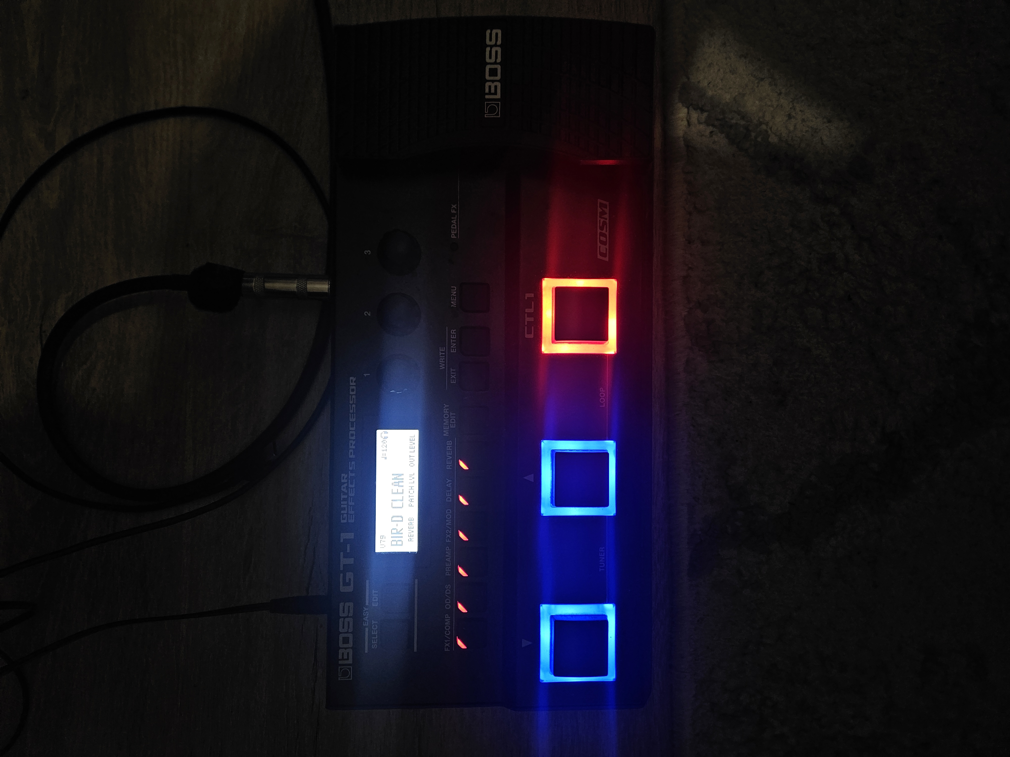 boss gt1 gitar prosesörü 2