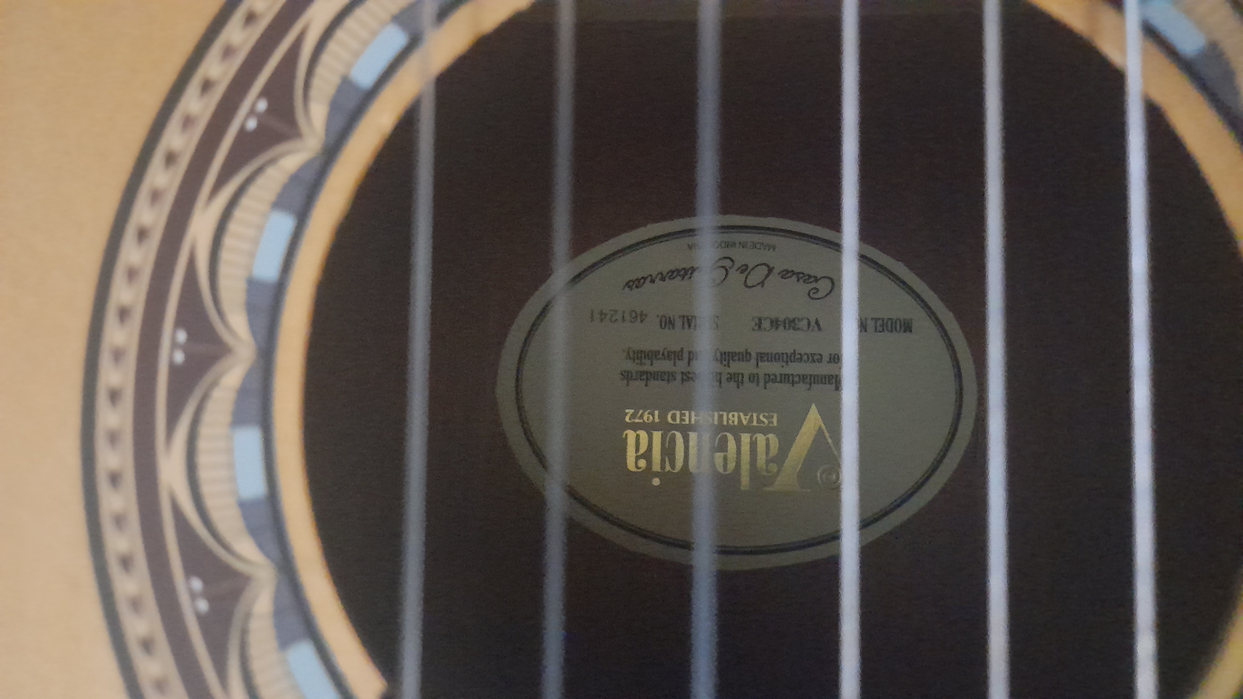 Valencia VC304CE Elektro Klasik Gitar 2