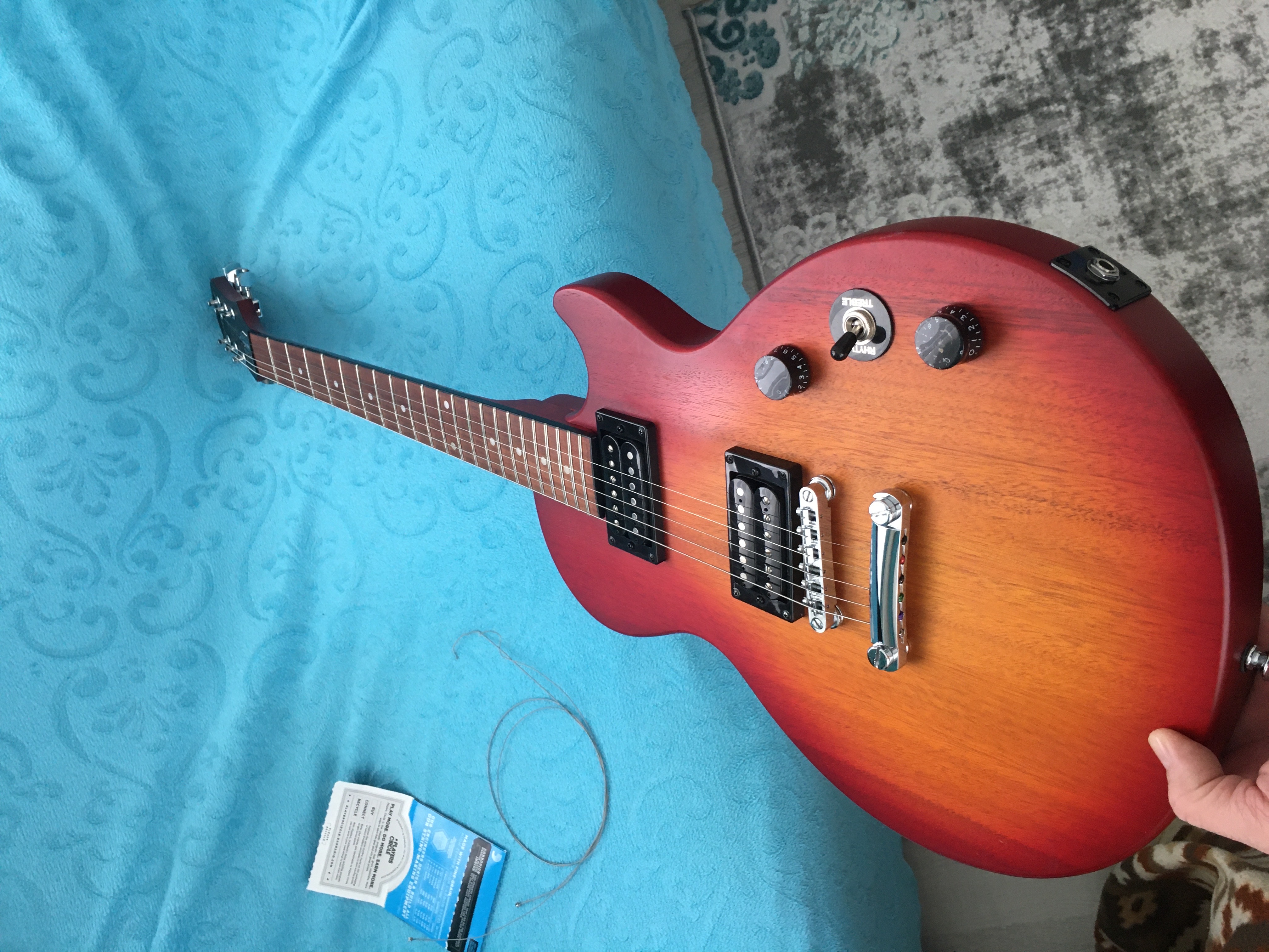Epiphone Les Paul Special VE Vintage Worn Cherry Sunburst Elektro Gitar ( OLR 26-26042 ) 2
