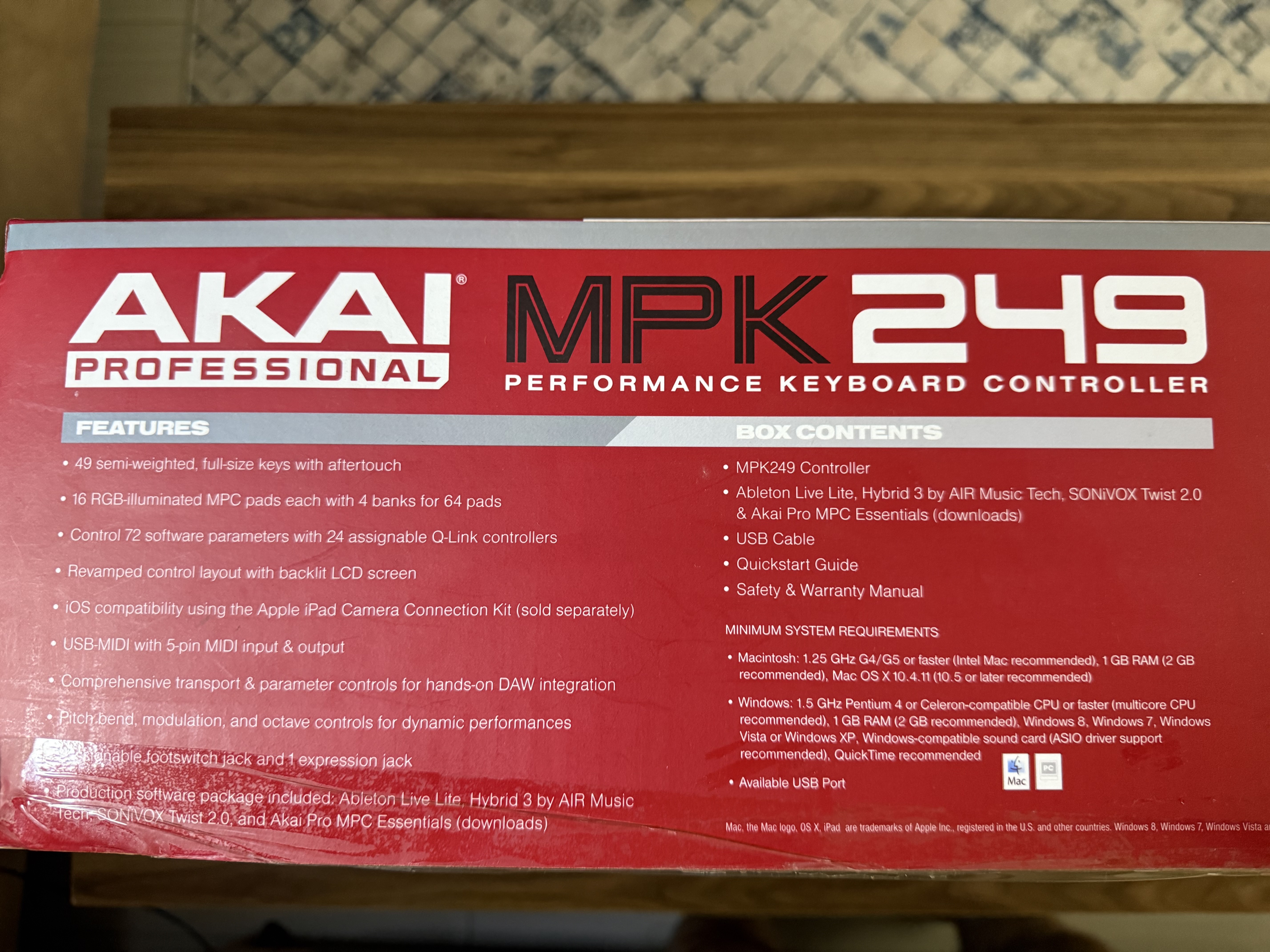 Akai Mpk249 Midi Klavye 3