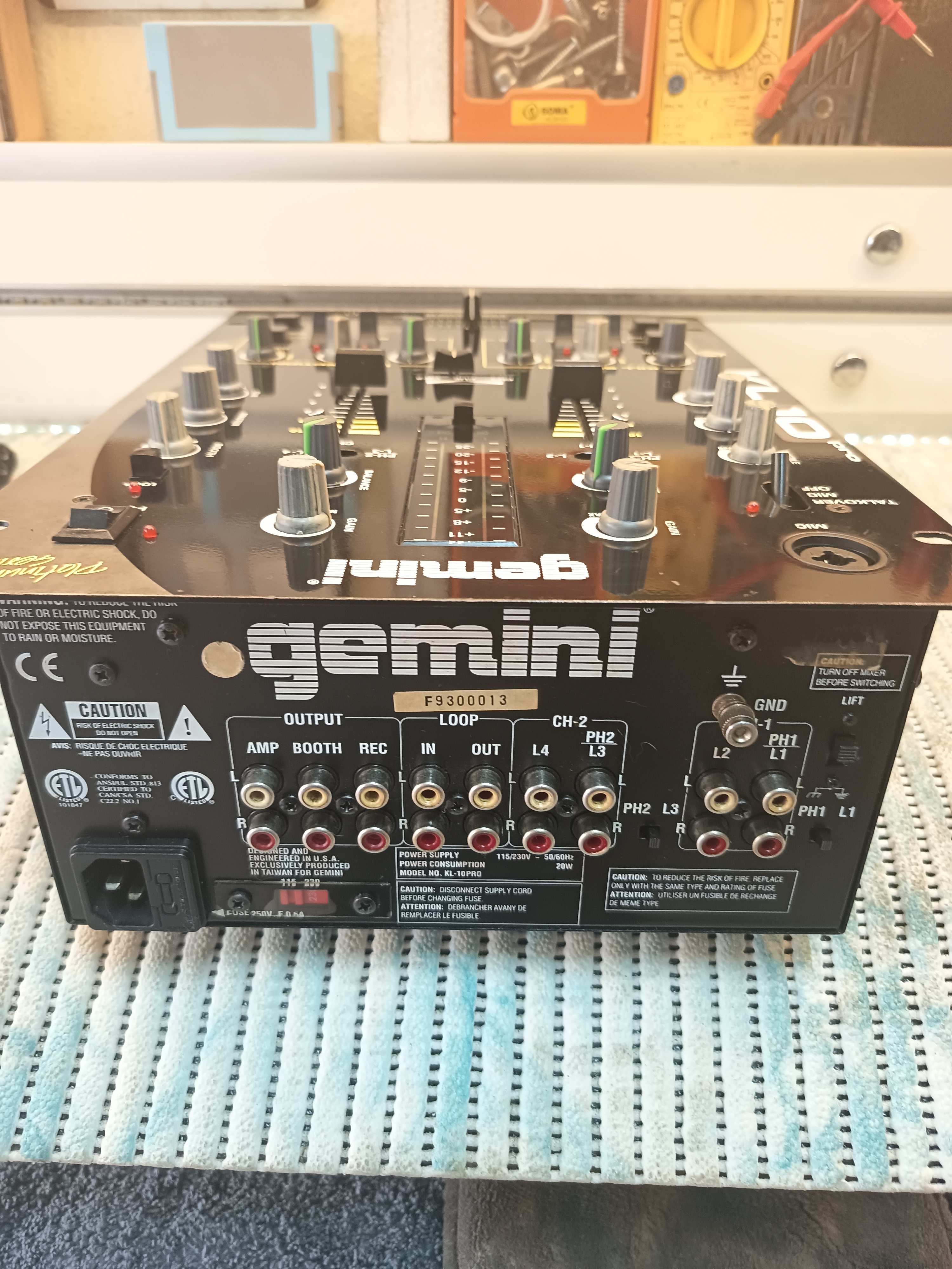 Gemini KL-10 pro DJ Mikser 2