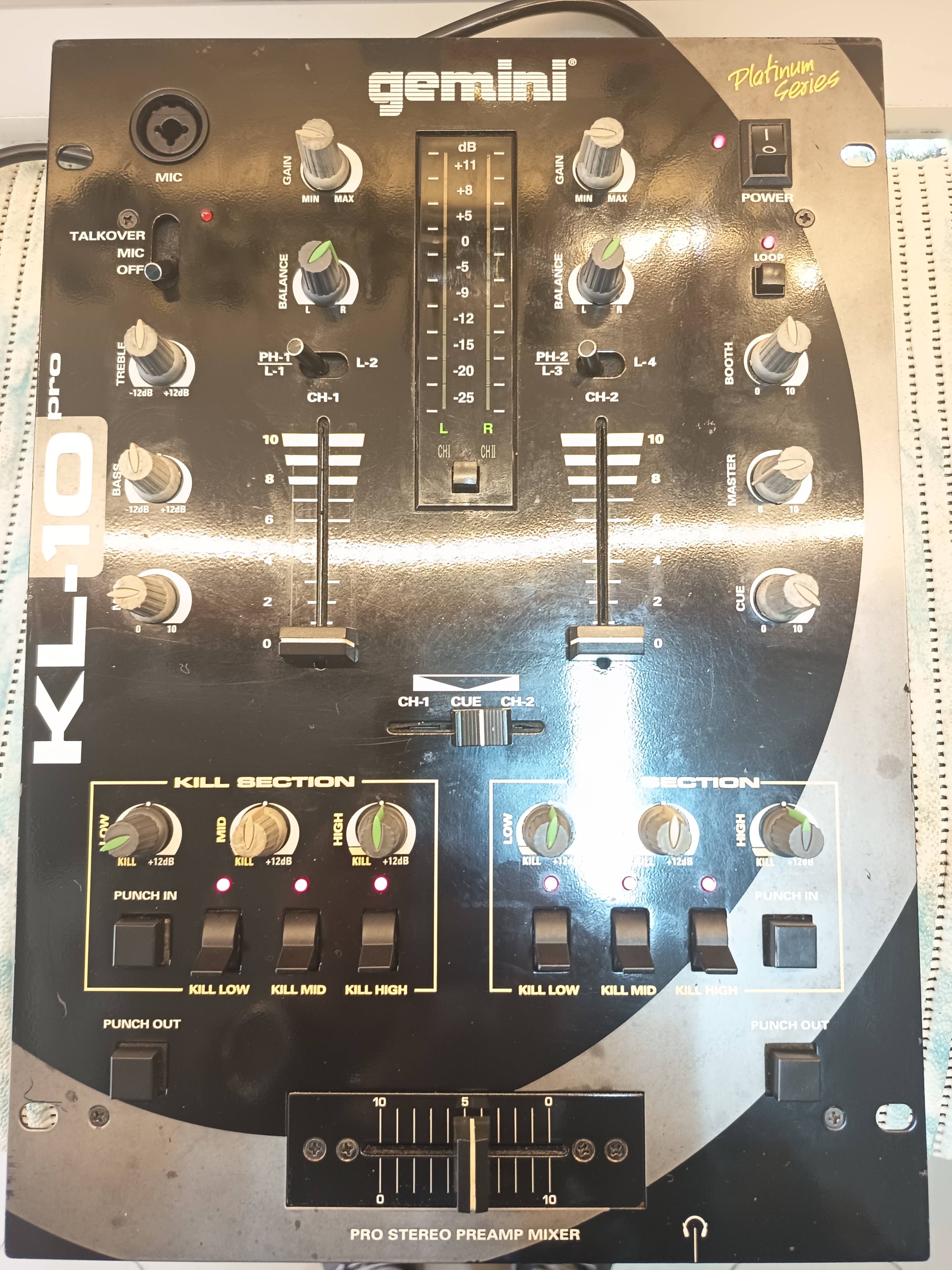 Gemini KL-10 pro DJ Mikser 4