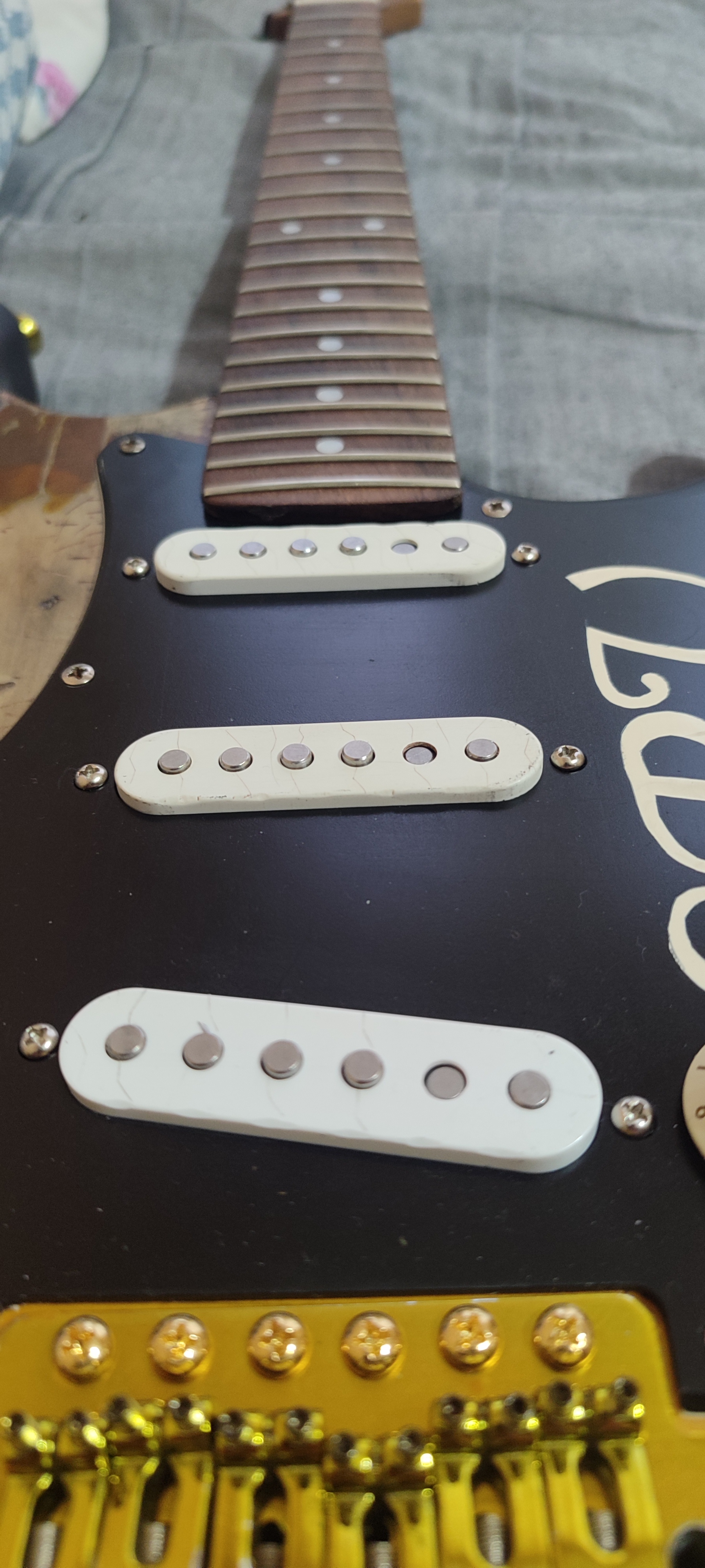 relic SRV stratocaster (partcaster) 3