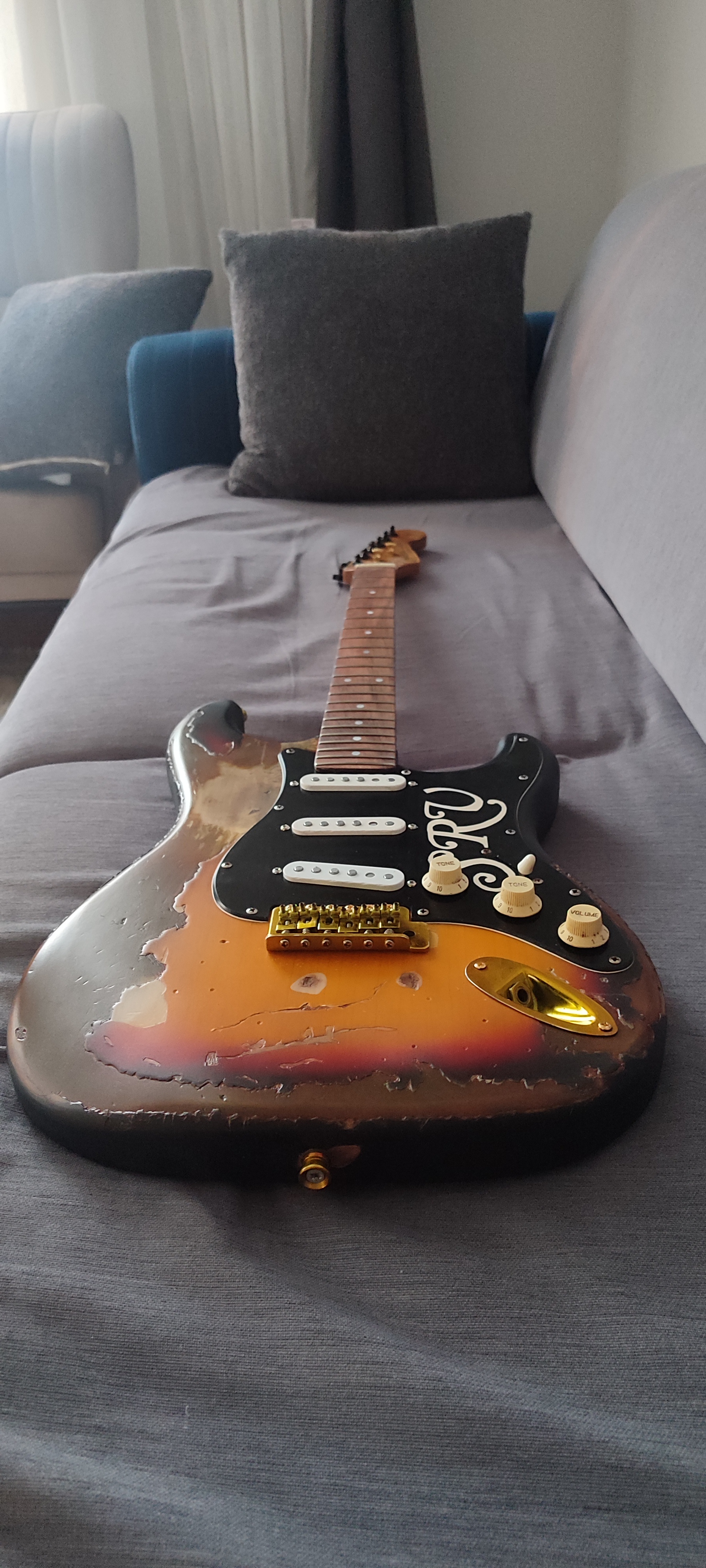 relic SRV stratocaster (partcaster) 2
