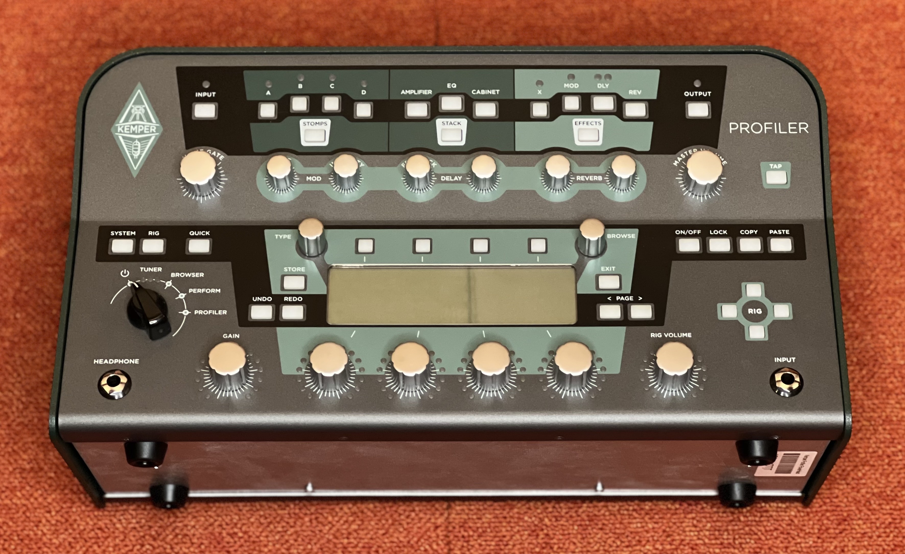 Kemper Profiler Power Head + Profiler Remote + Kemper Bag 2