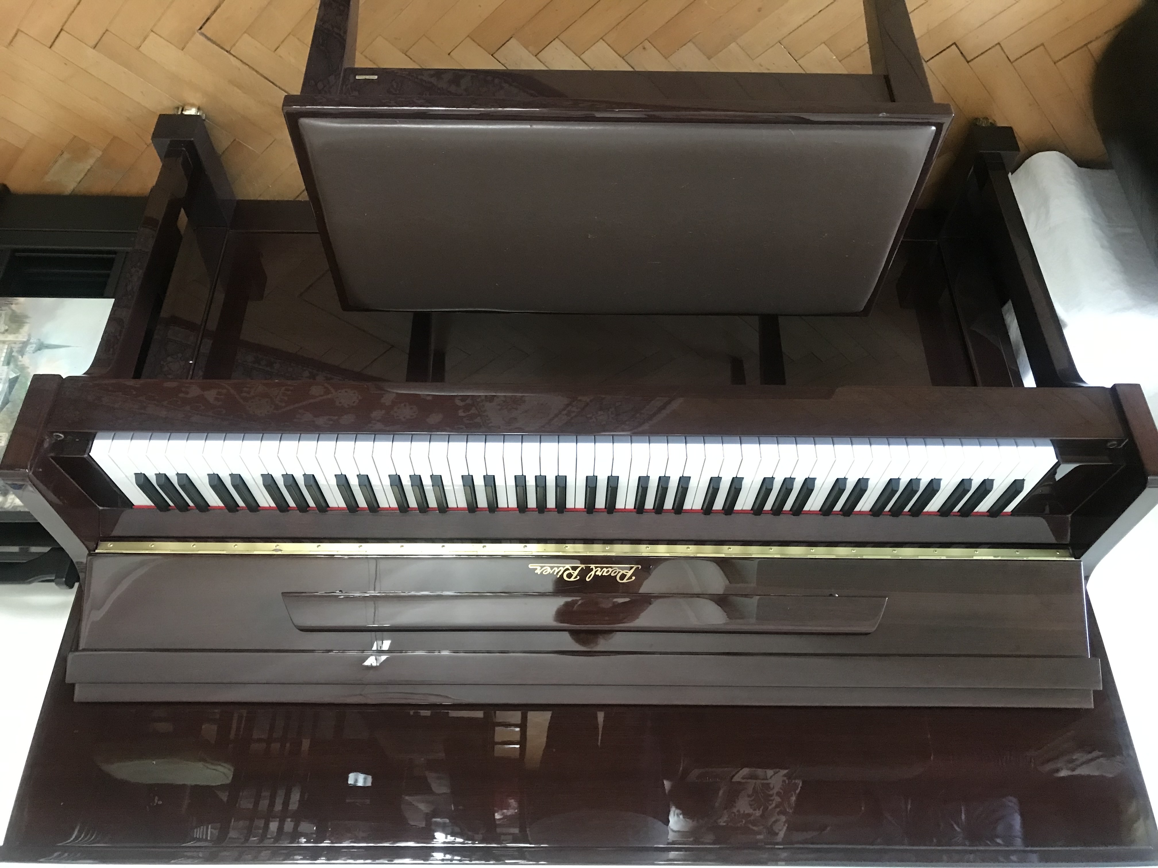 Pearl River UP118 marka akustik duvar piyanosu 6