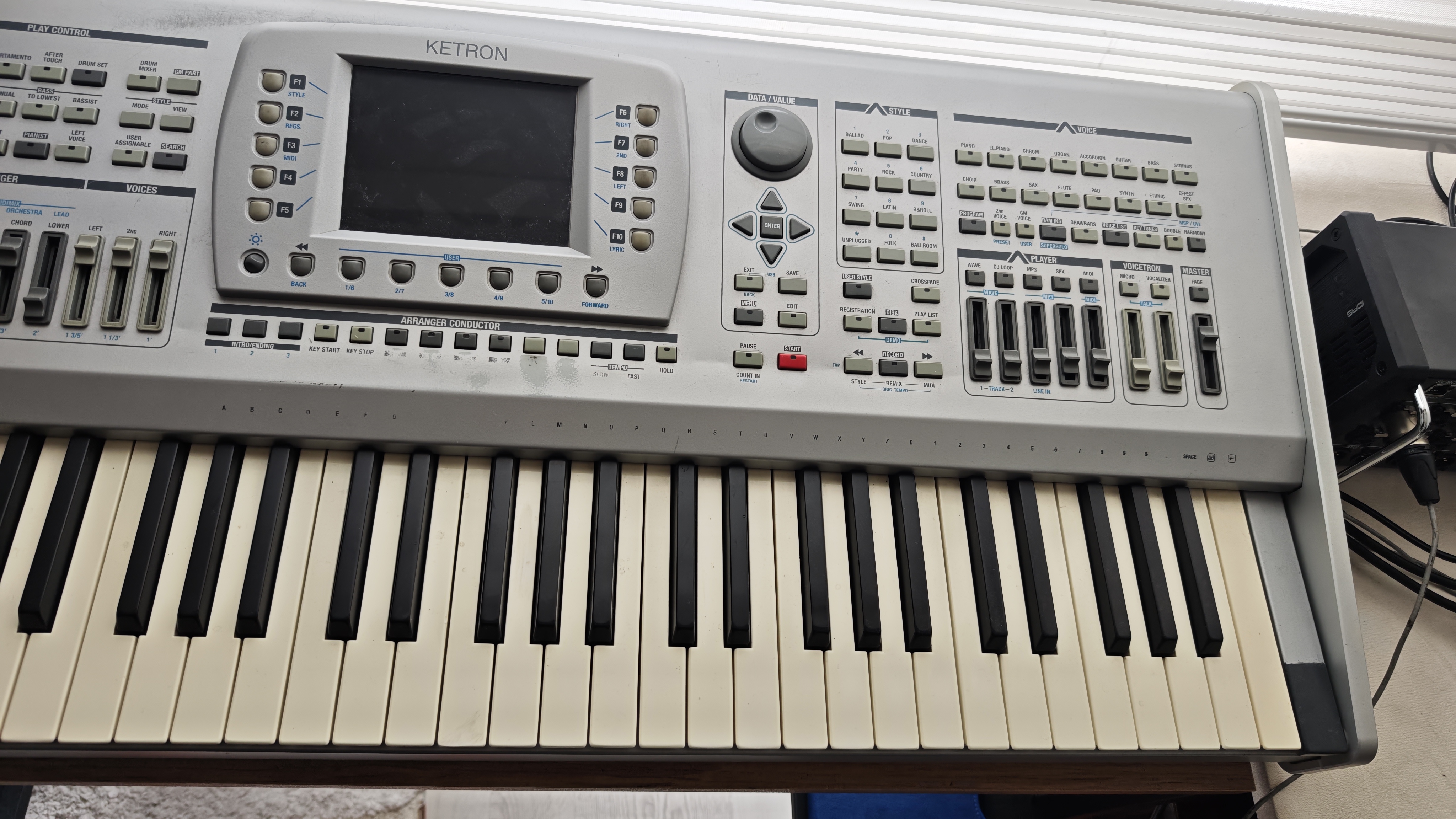 ketron audya5 klavye 5