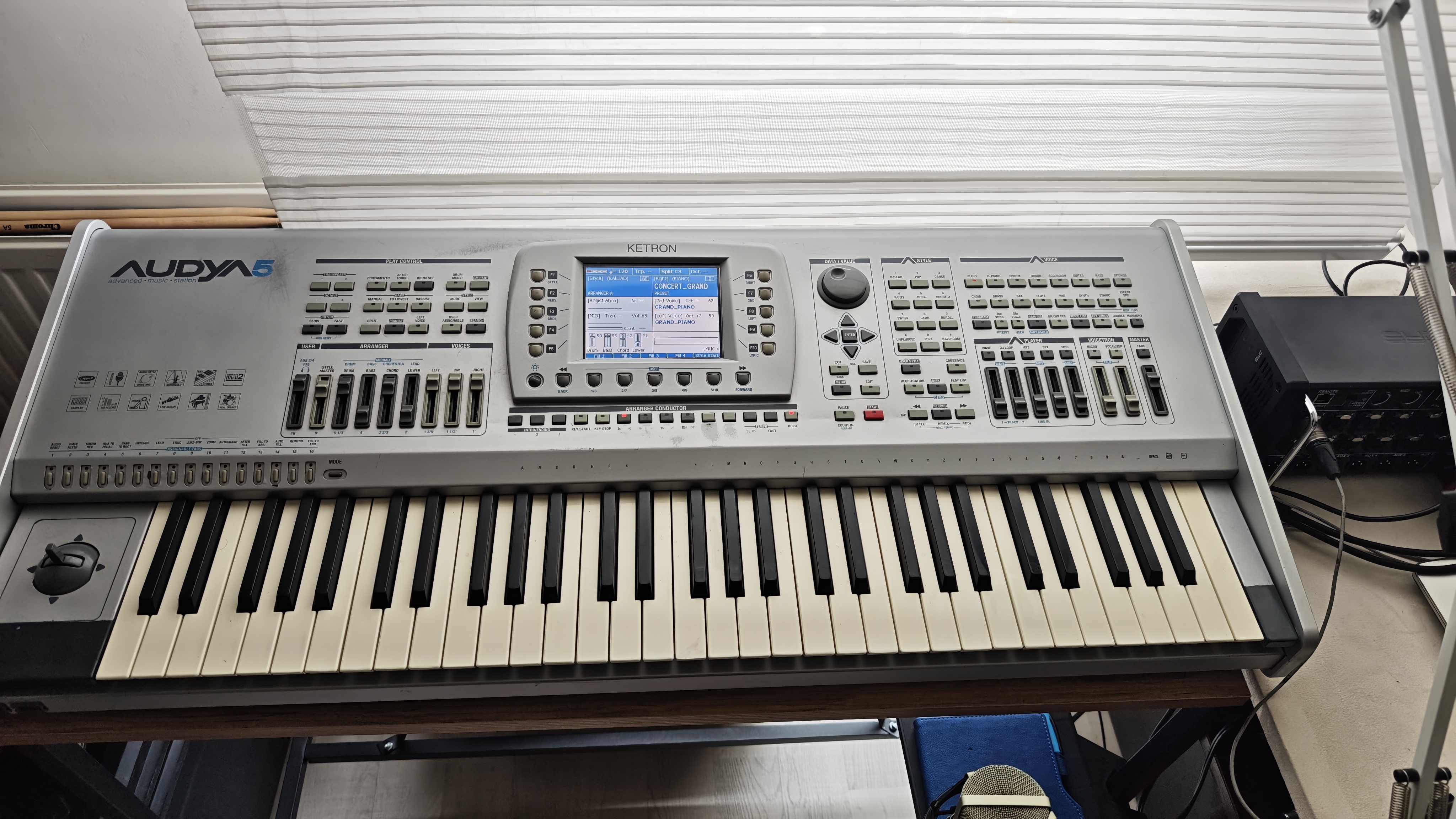 ketron audya5 klavye 2