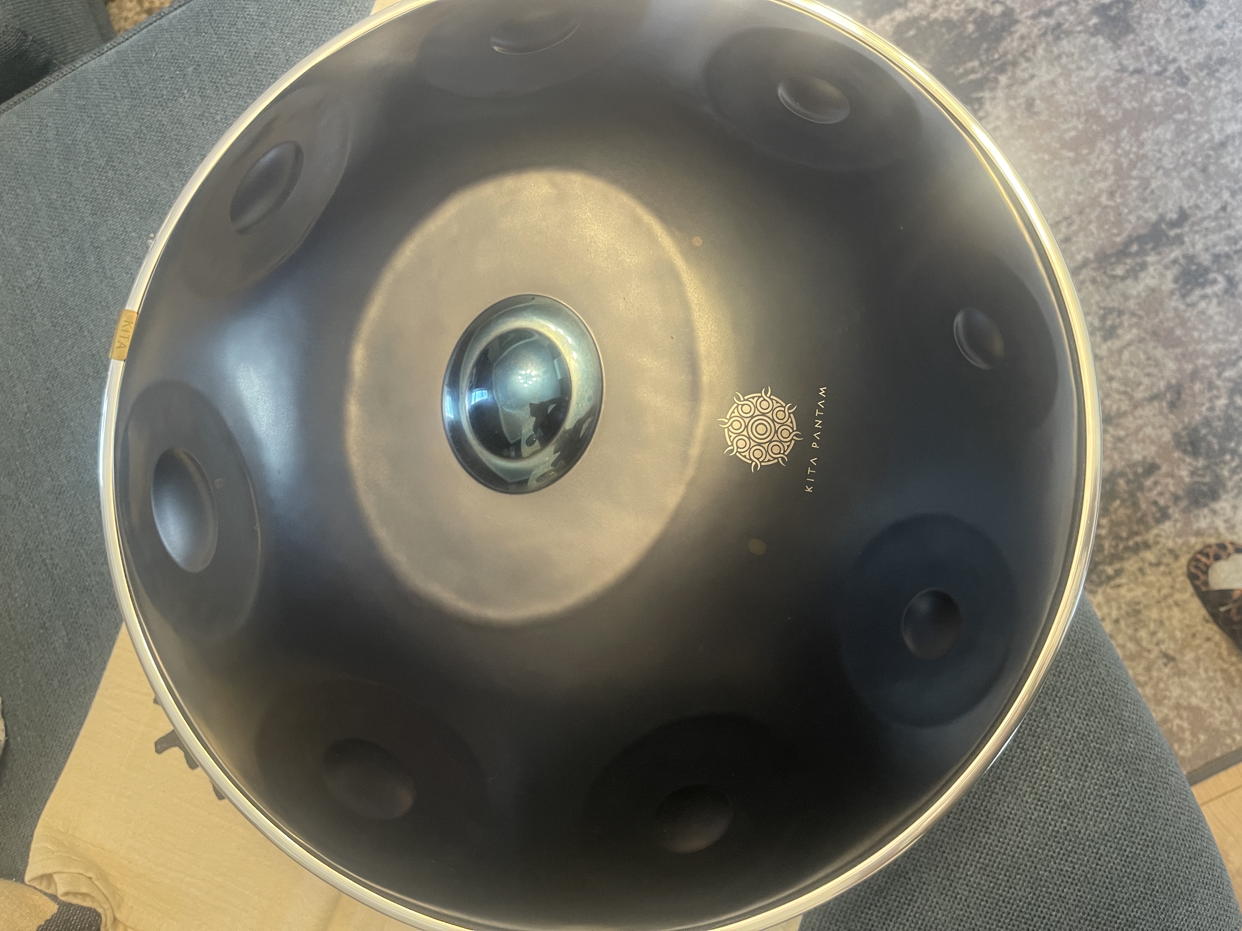KITA PANTAM KDAA9SS D Amara 9 Paslanmaz Çelik Handpan ( OLR 26-26030 ) 3